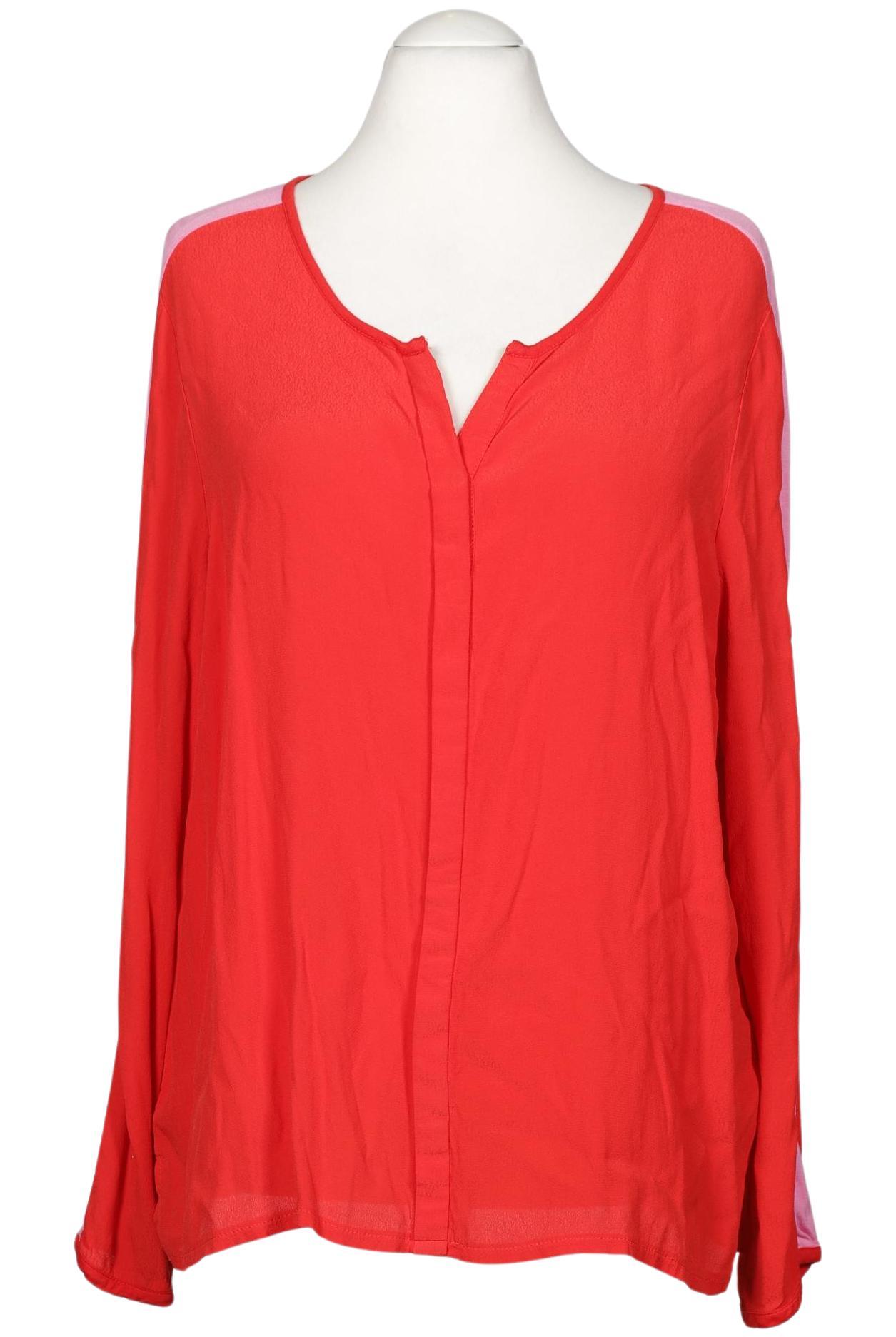 

Oui Damen Bluse, rot, Gr. 46