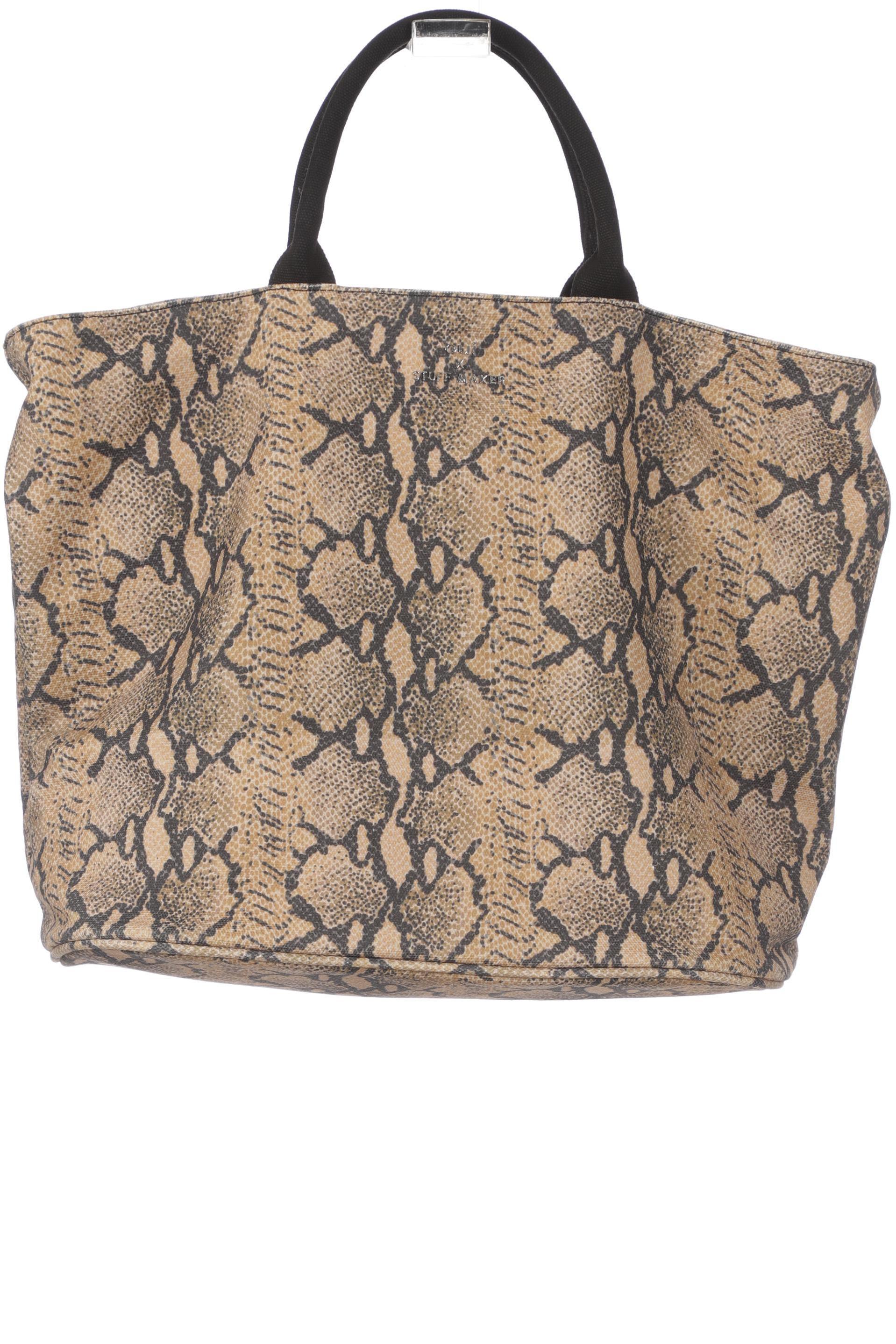 

Oui Damen Handtasche, beige, Gr.