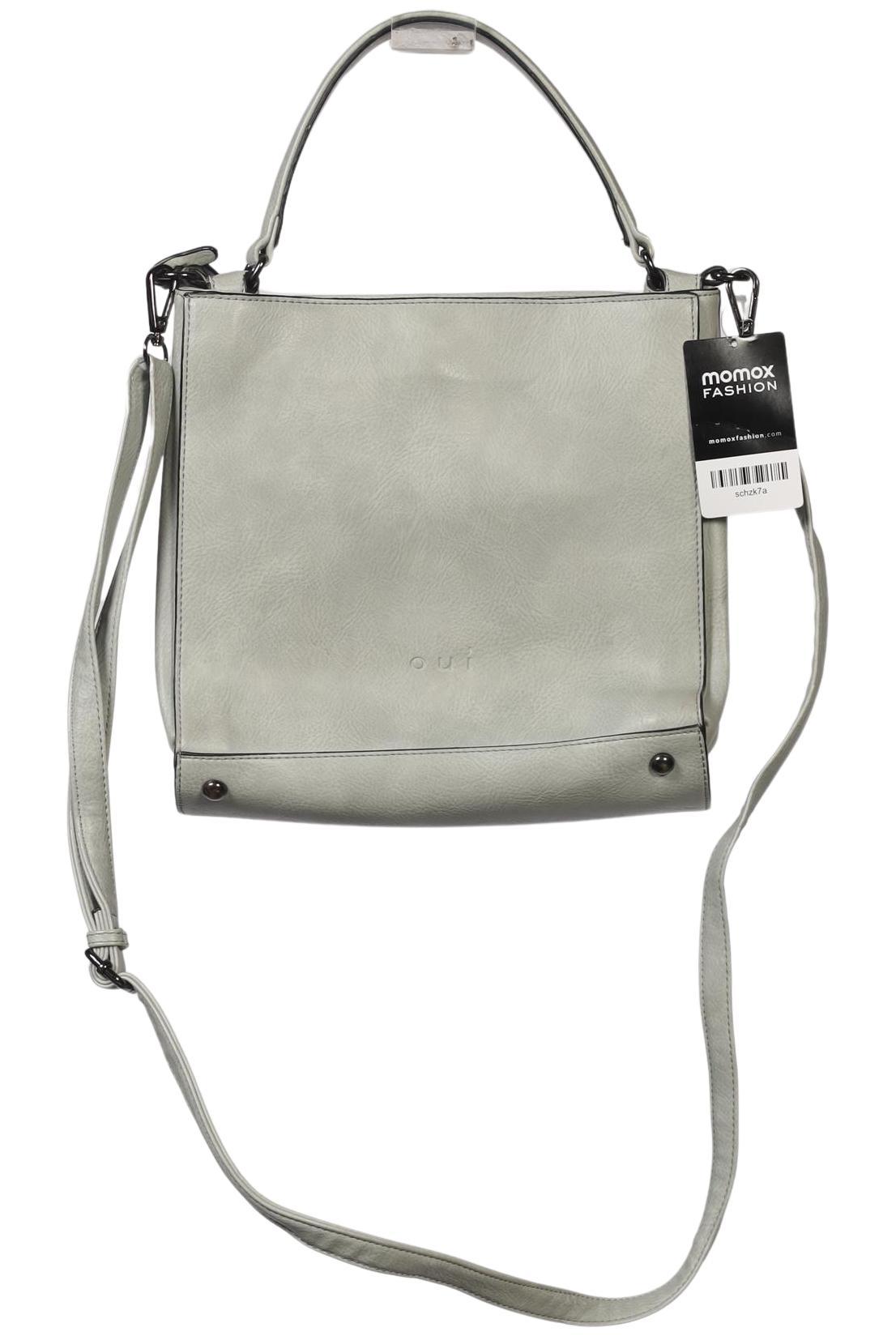 

Oui Damen Handtasche, grau, Gr.