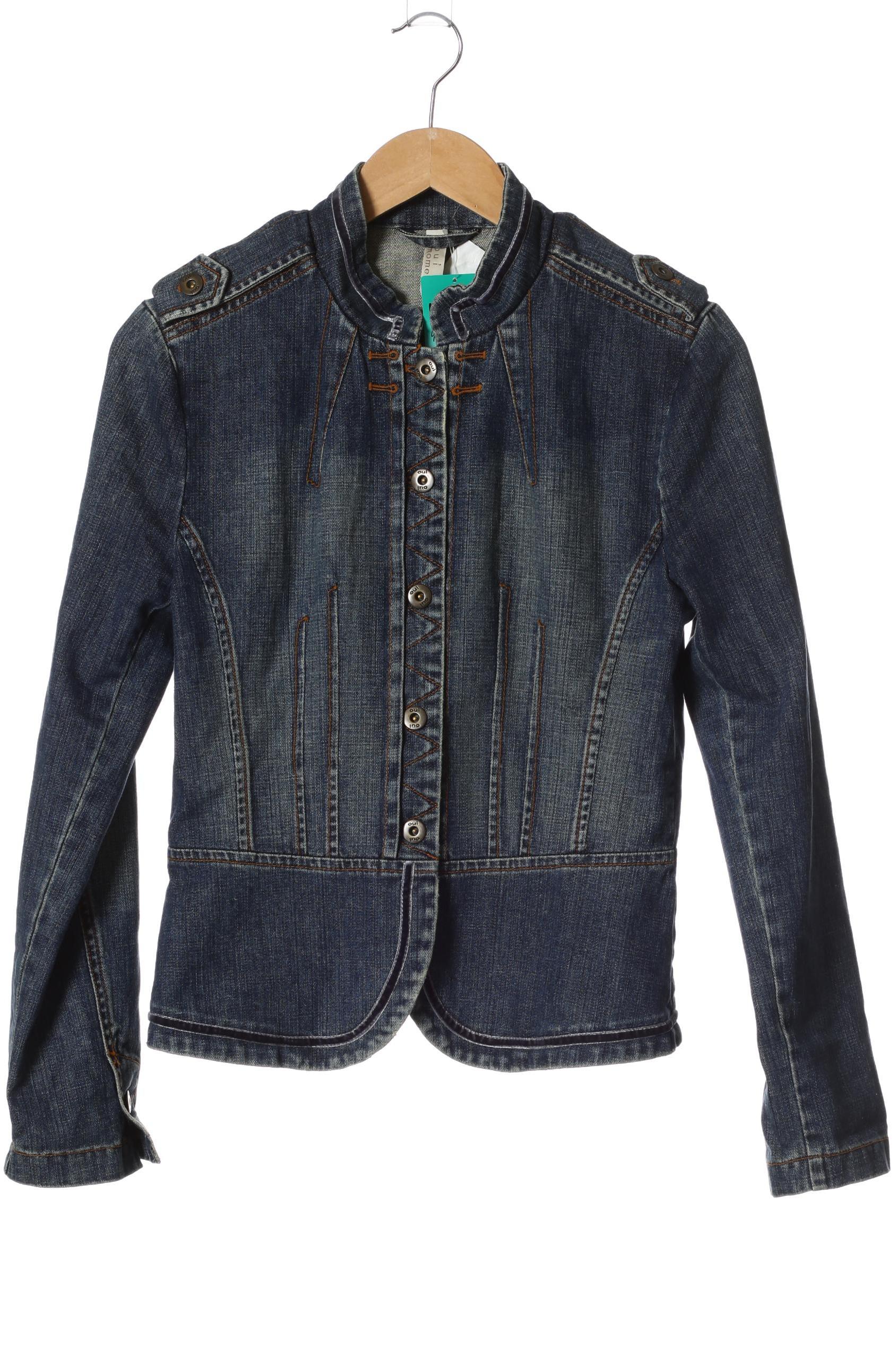 

Oui Damen Jacke, blau, Gr. 38