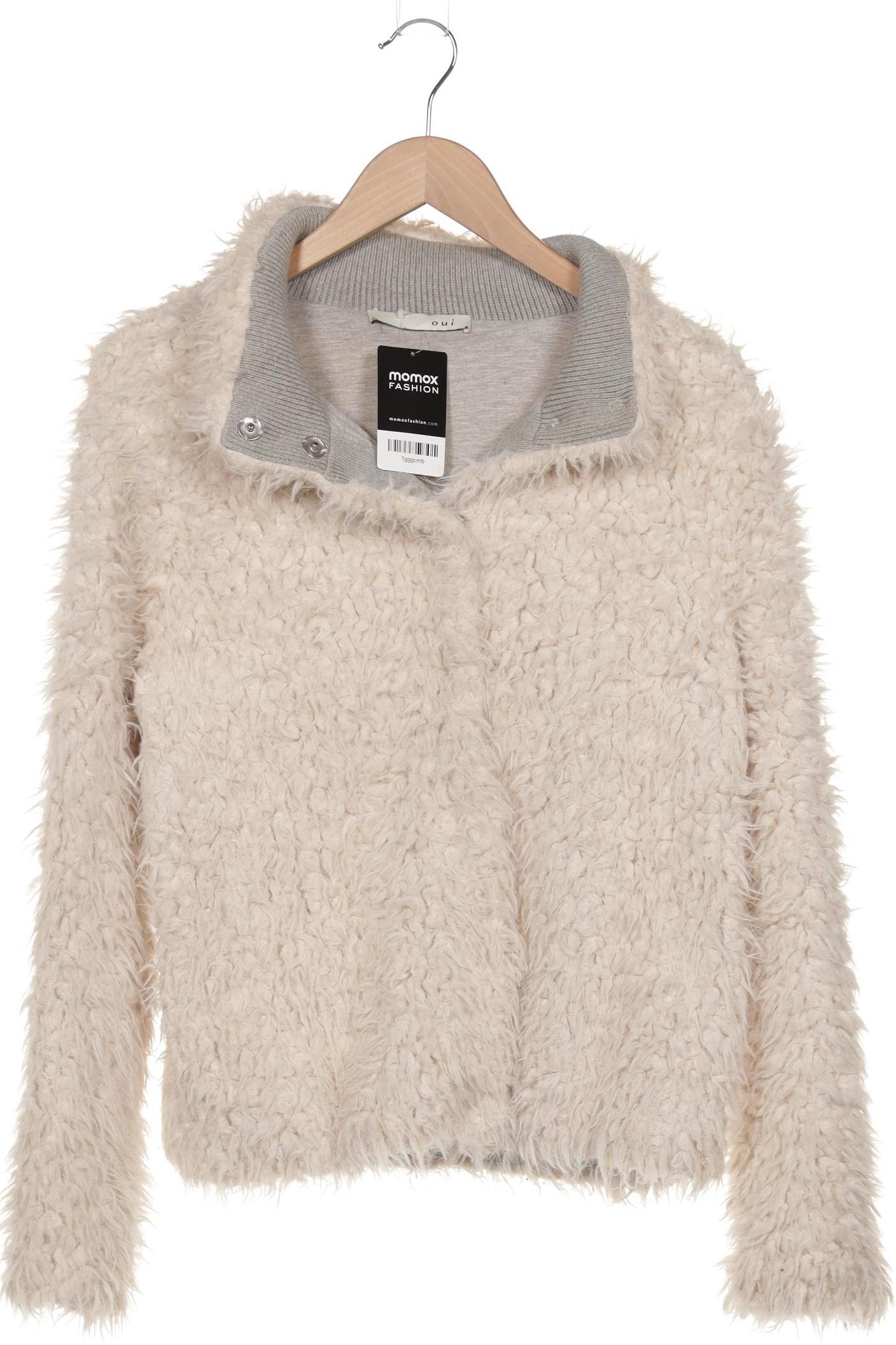 

Oui Damen Jacke, cremeweiß, Gr. 42