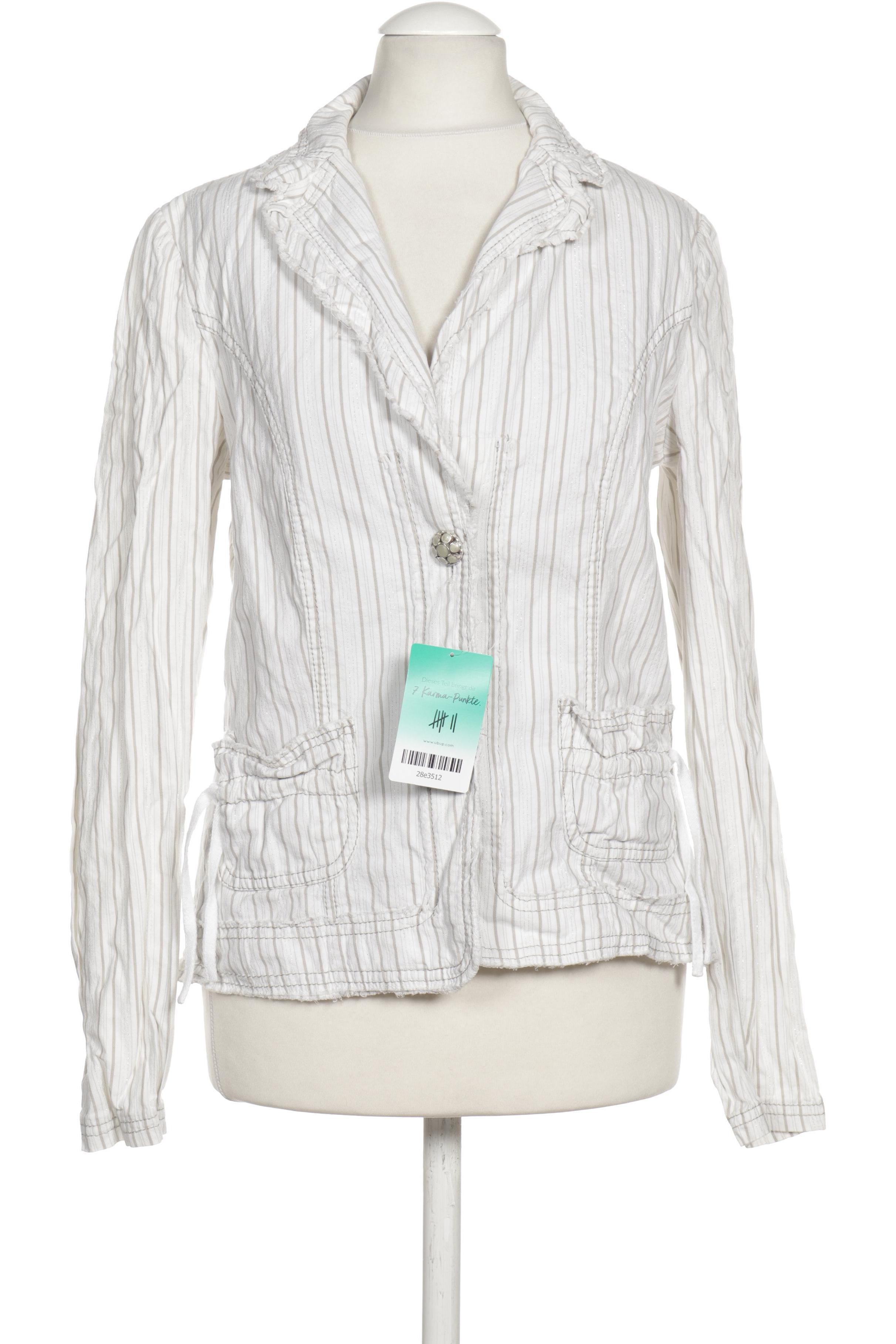 

Oui Damen Jacke, weiß, Gr. 36