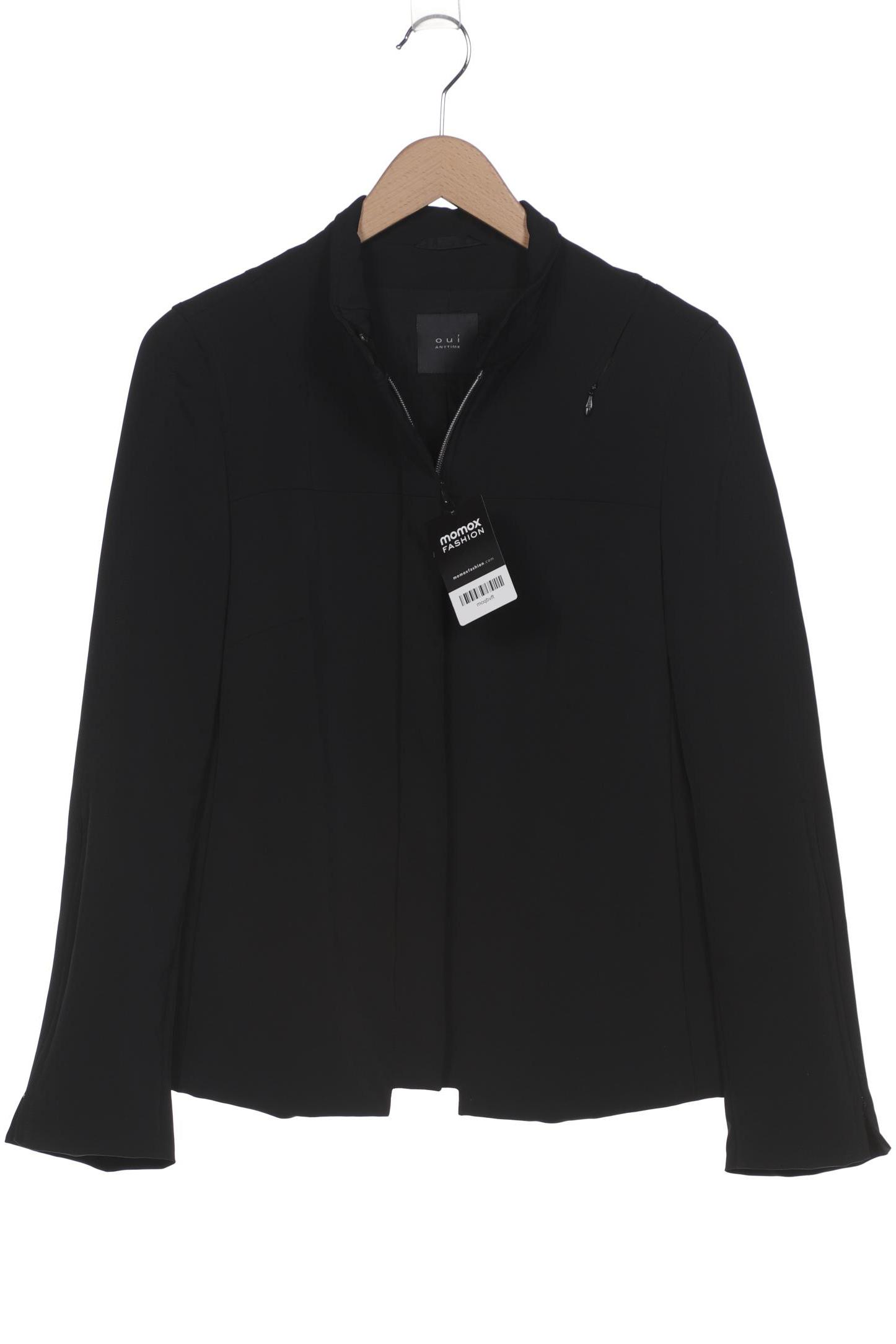 

Oui Damen Jacke, schwarz, Gr. 38