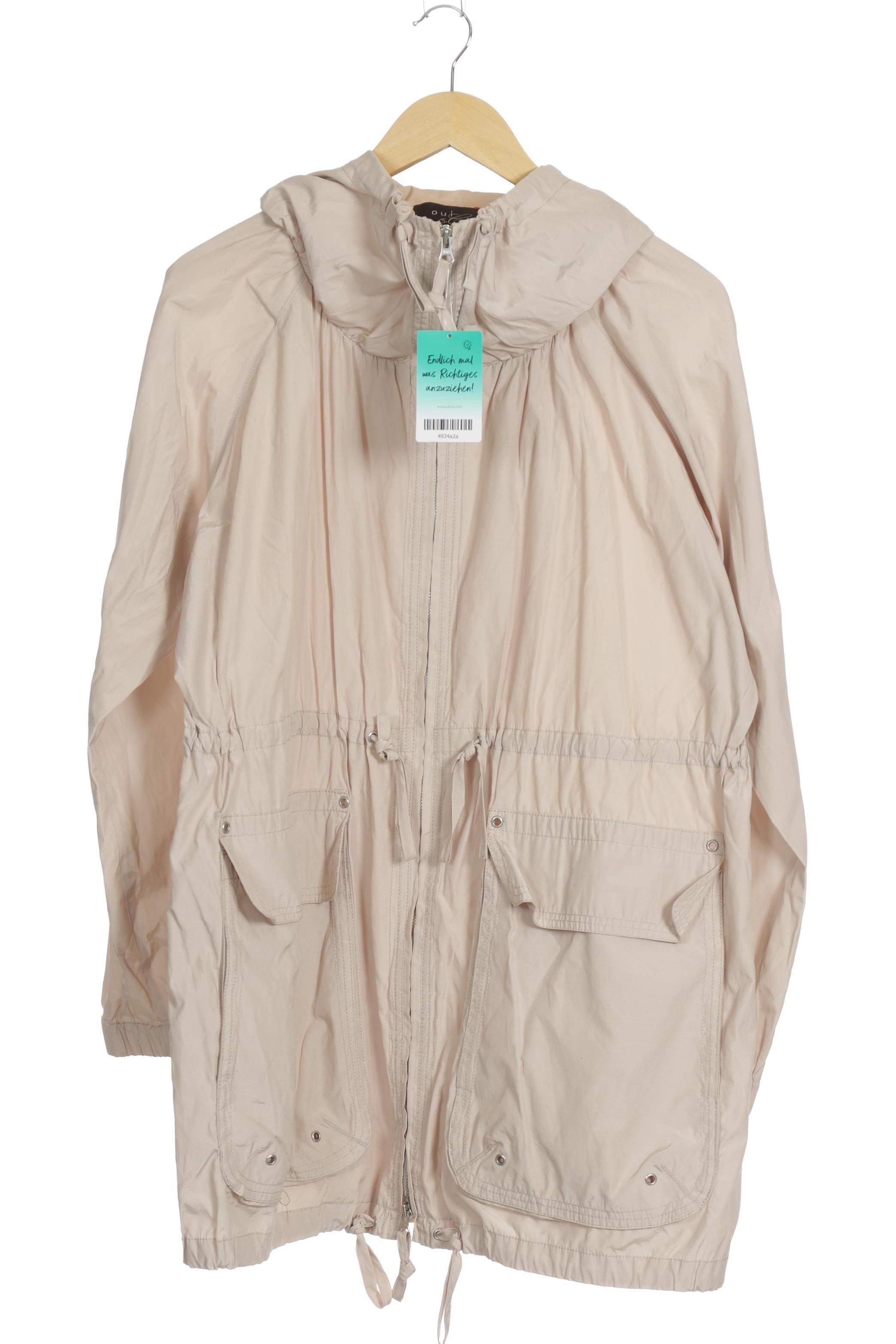 

Oui Damen Jacke, beige, Gr. 44