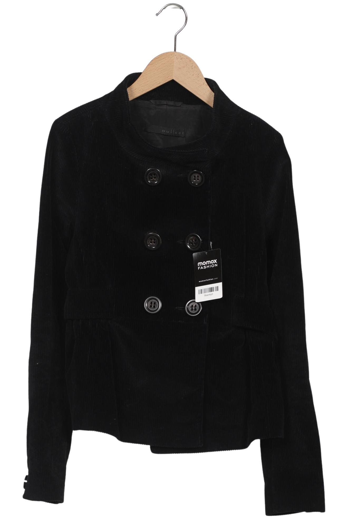

Oui Damen Jacke, schwarz, Gr. 36