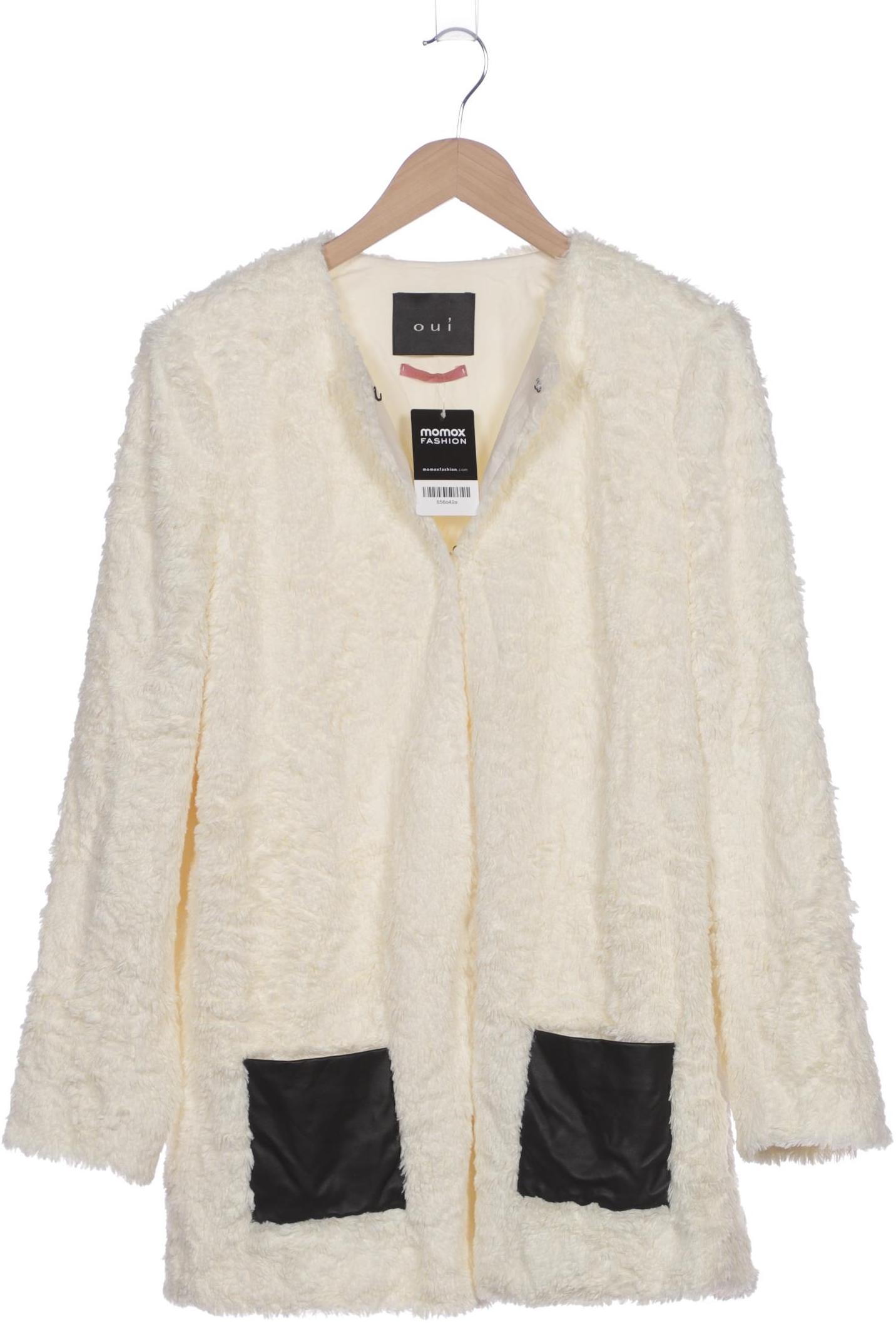 

Oui Damen Jacke, cremeweiß, Gr. 44