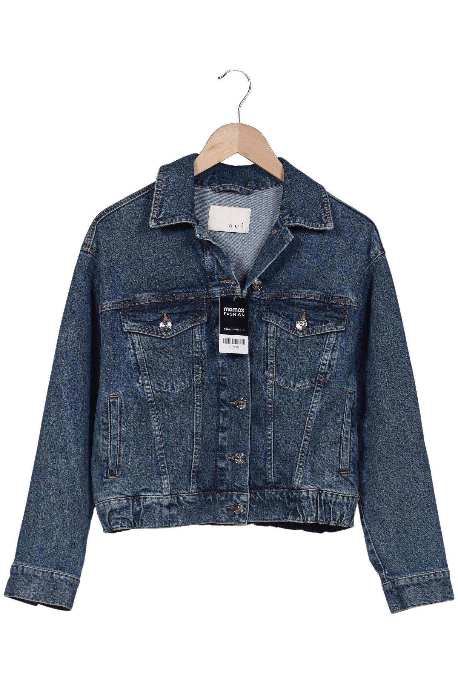 

Oui Damen Jacke, blau, Gr. 36