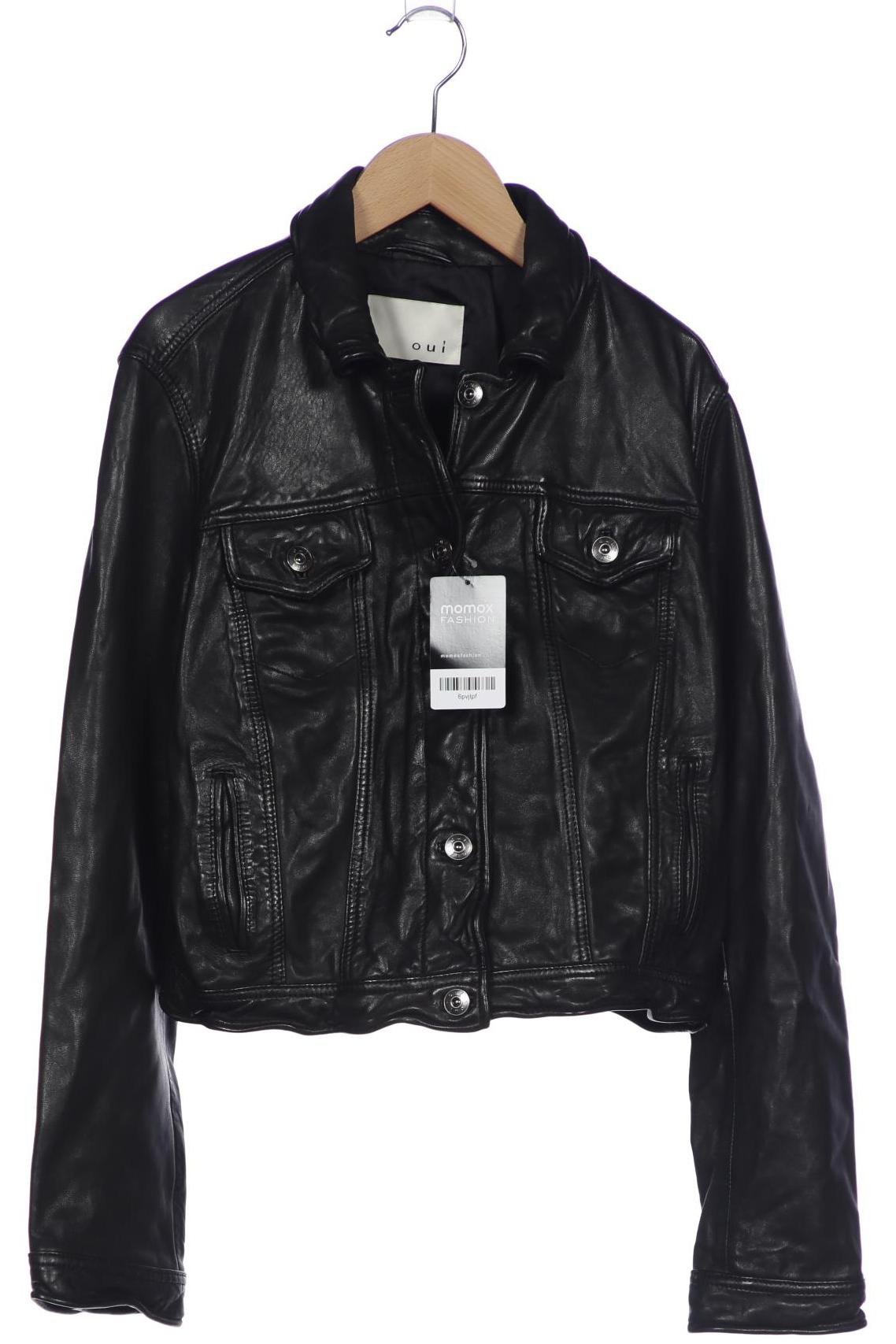 

Oui Damen Jacke, schwarz, Gr. 40