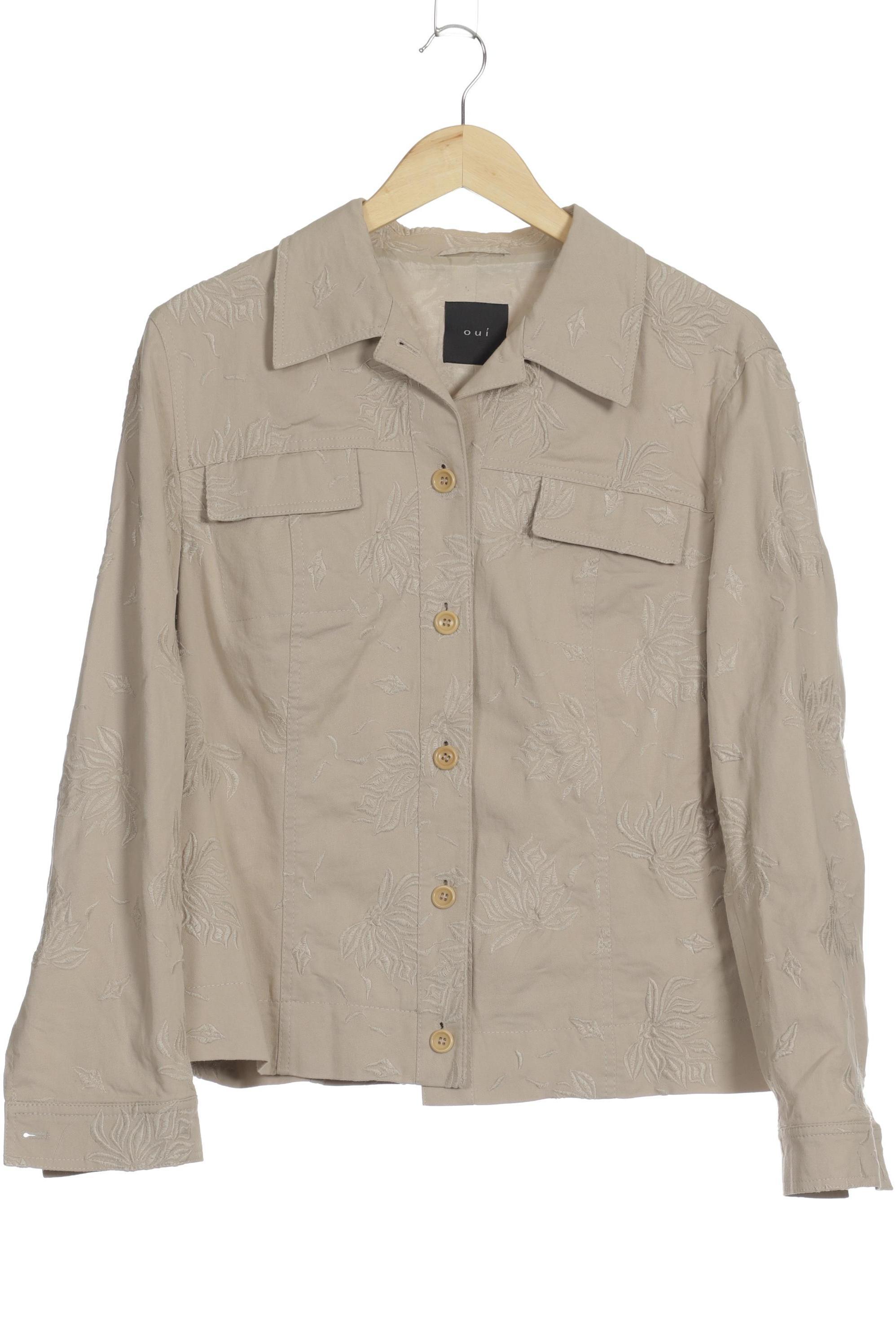 

Oui Damen Jacke, grau, Gr. 44