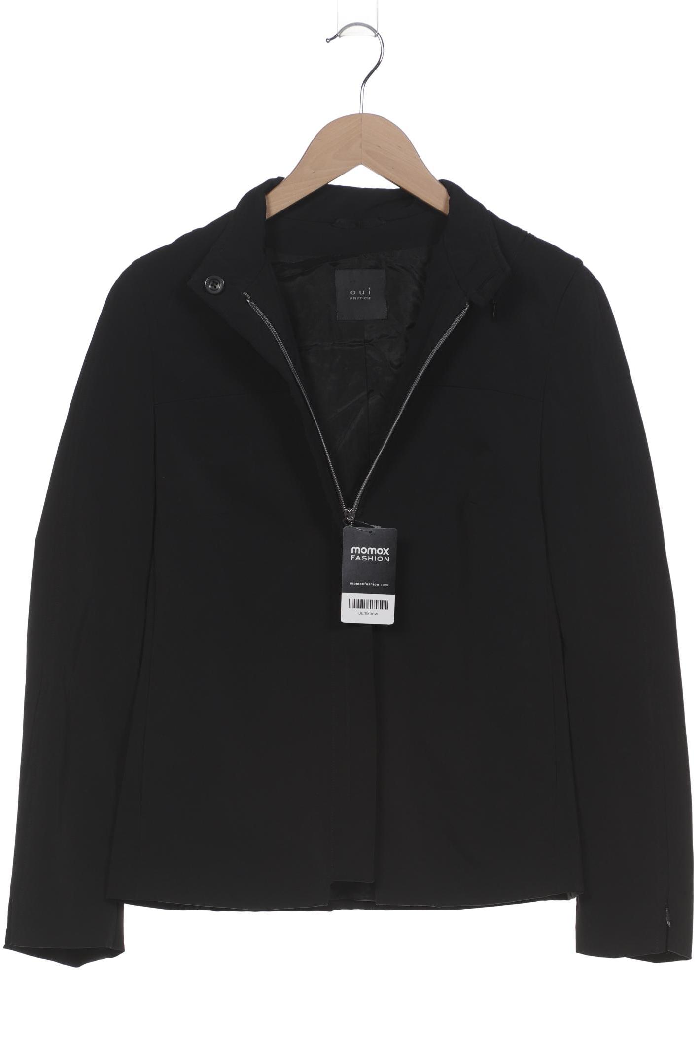 

Oui Damen Jacke, schwarz, Gr. 38
