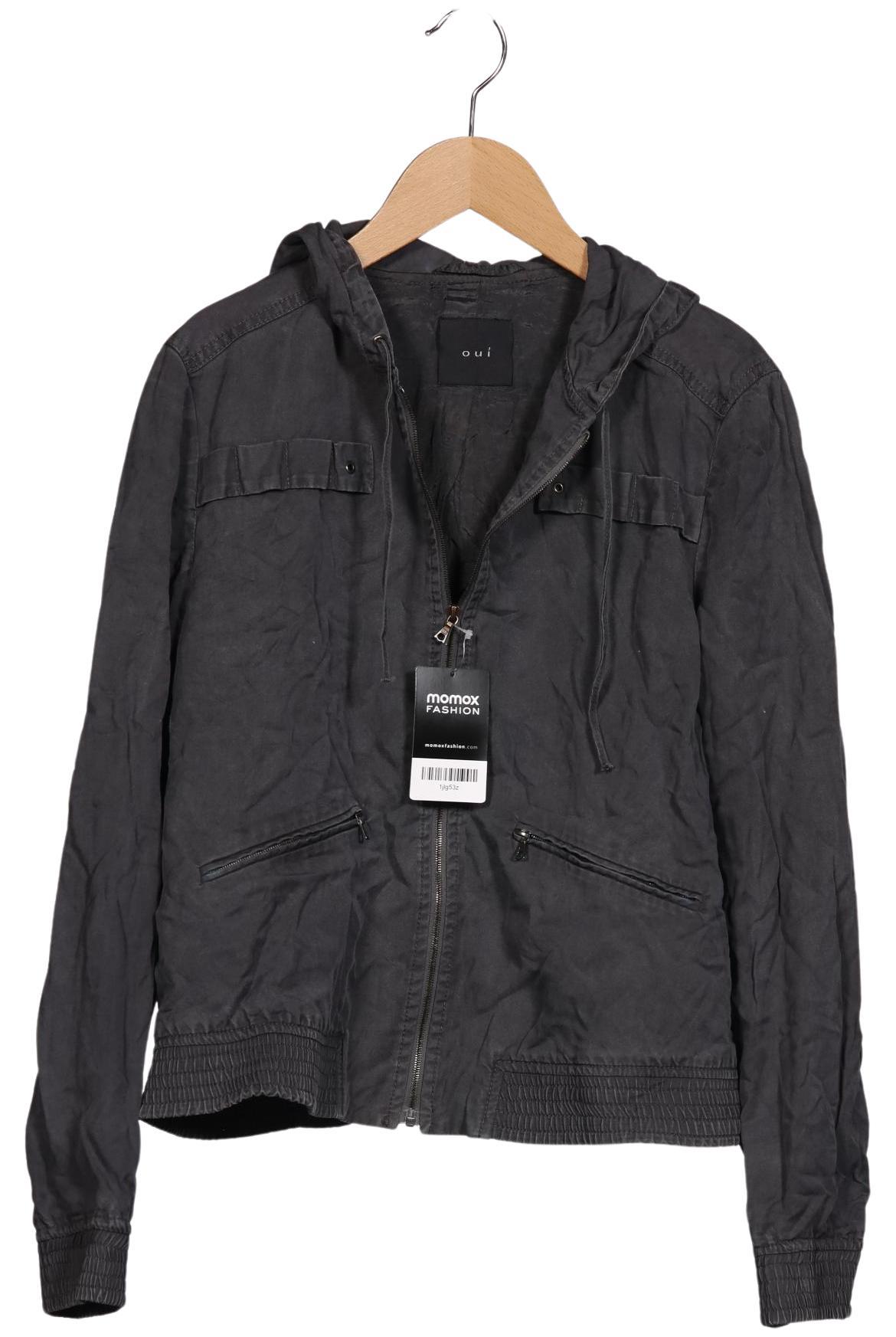 

Oui Damen Jacke, grau, Gr. 40