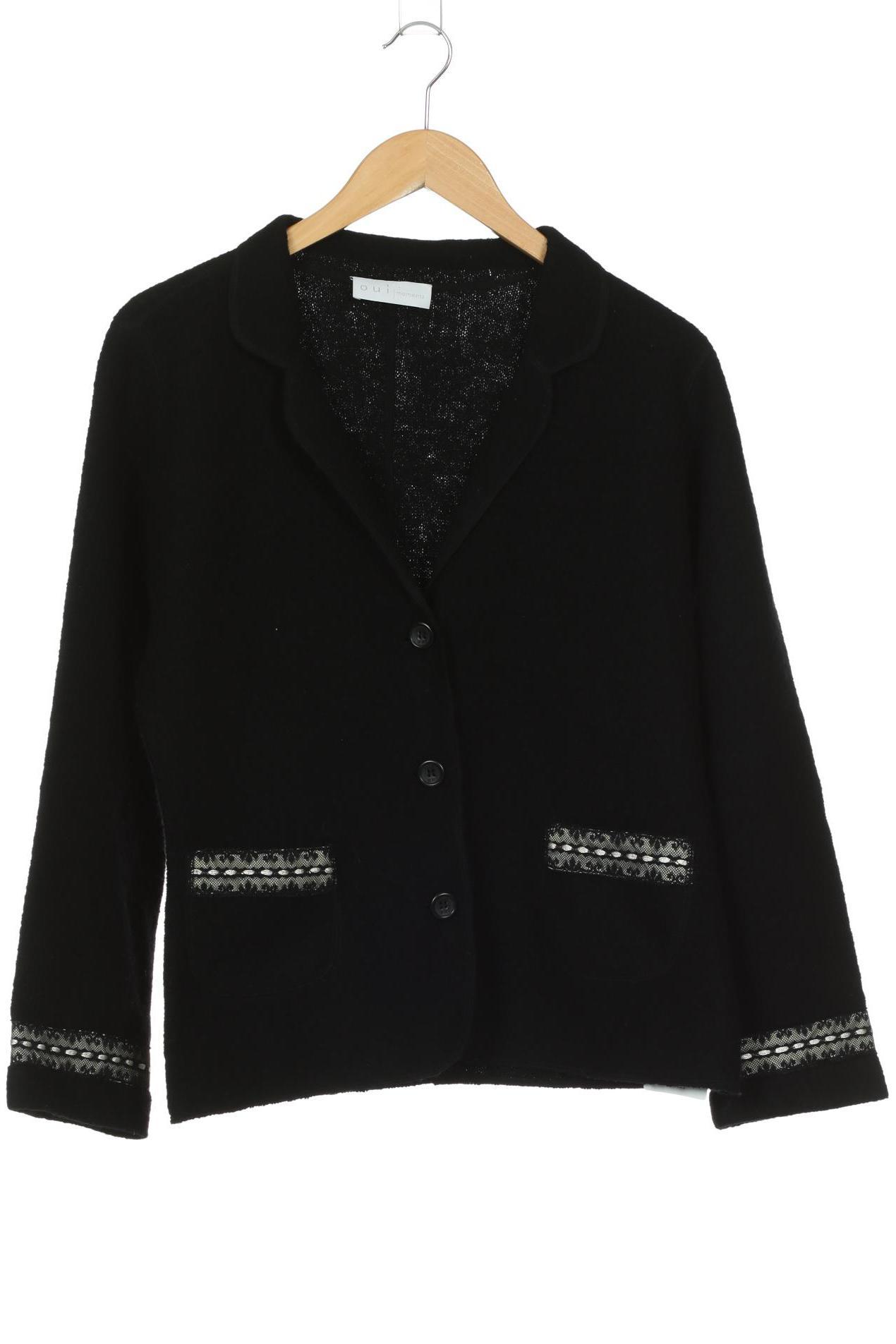 

Oui Damen Jacke, schwarz, Gr. 42