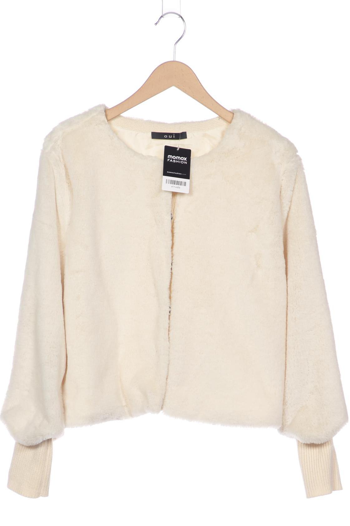 

Oui Damen Jacke, cremeweiß, Gr. 42
