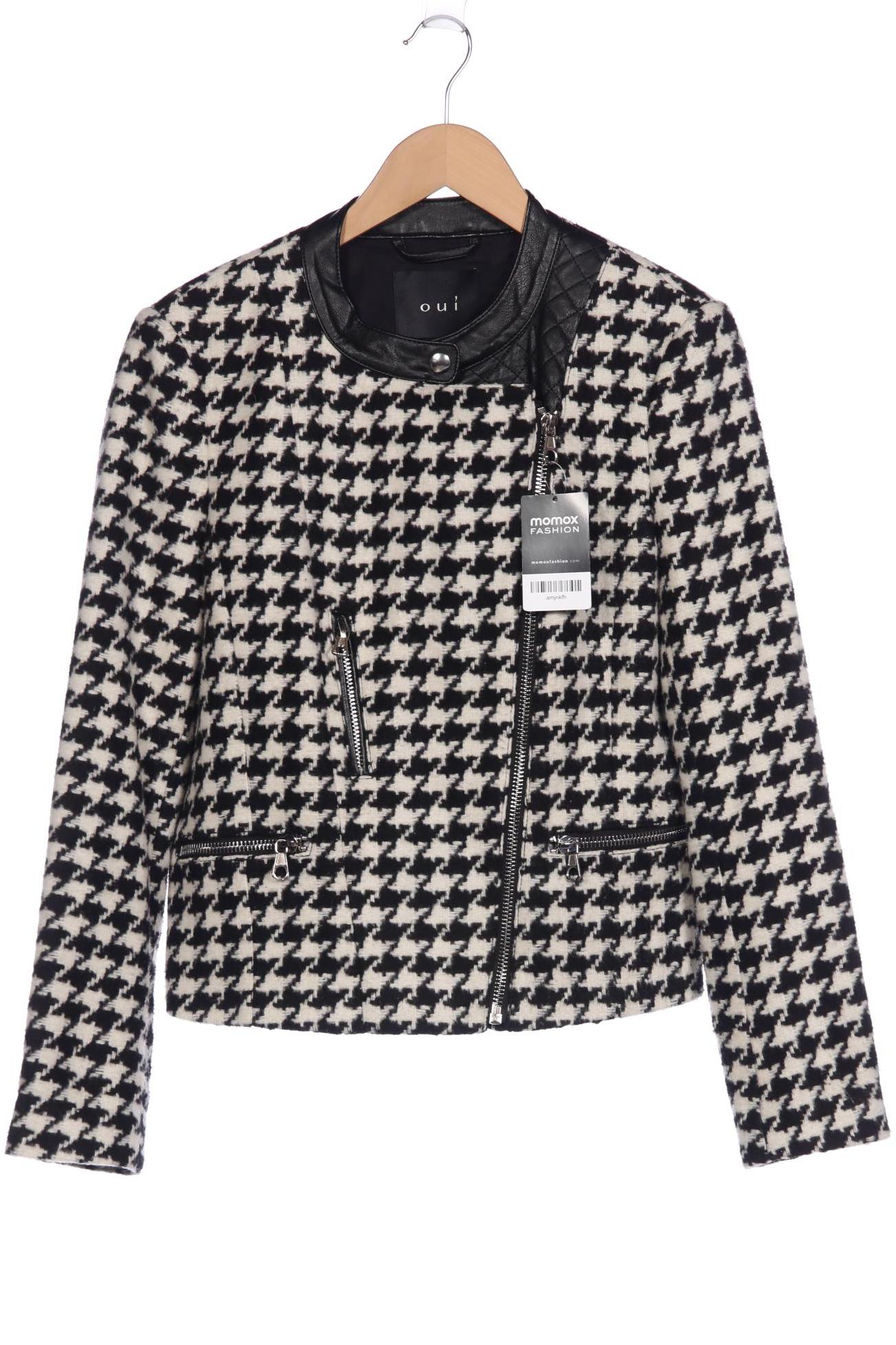 

Oui Damen Jacke, schwarz