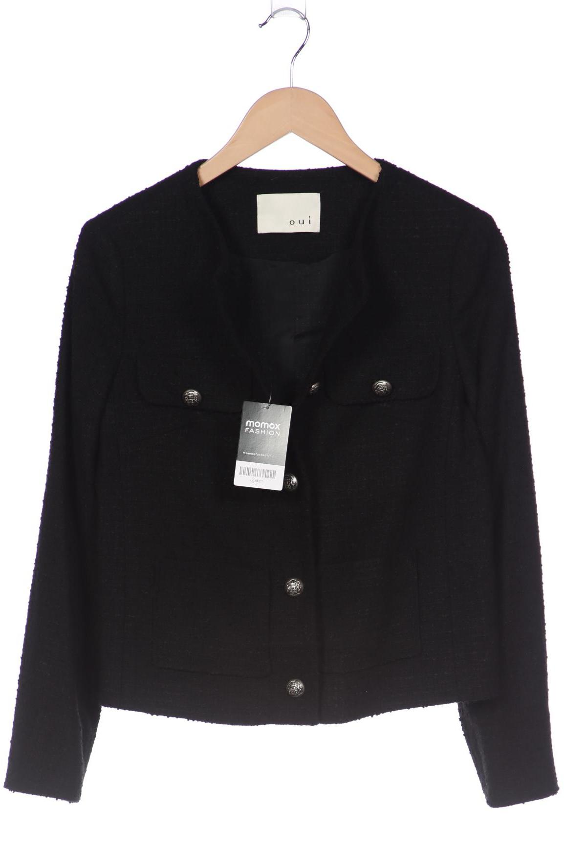 

Oui Damen Jacke, schwarz, Gr. 34