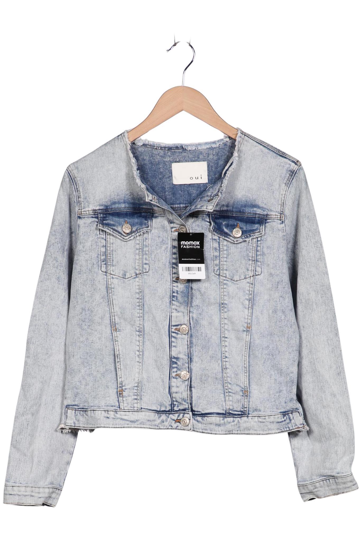

Oui Damen Jacke, hellblau, Gr. 44