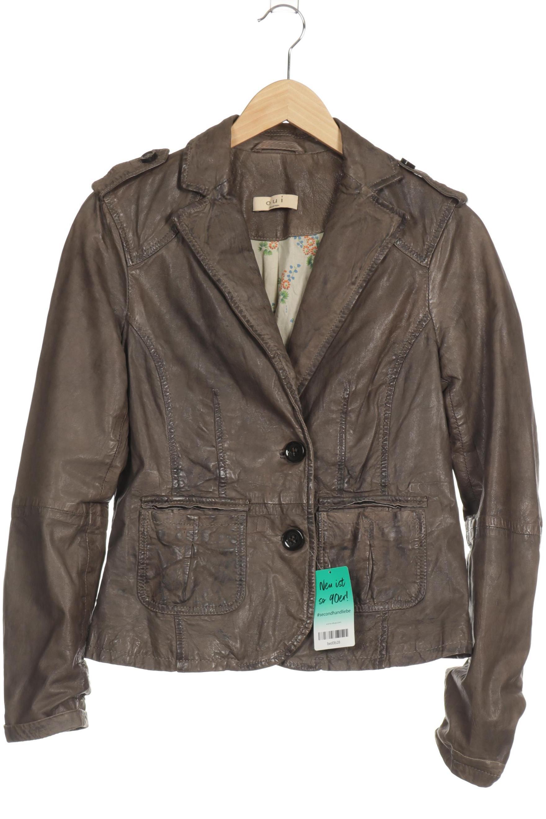 

Oui Damen Jacke, grau, Gr. 36