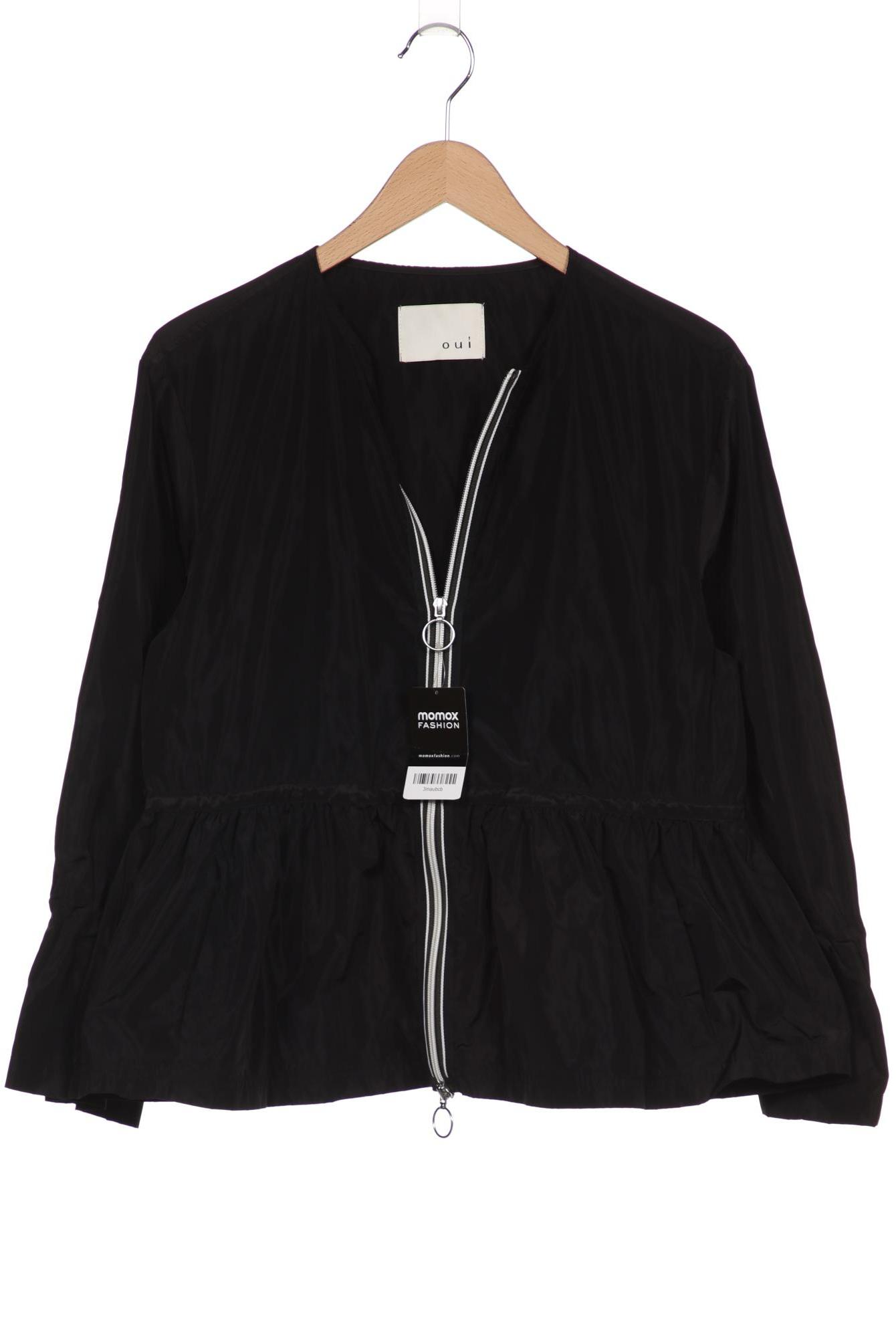 

Oui Damen Jacke, schwarz