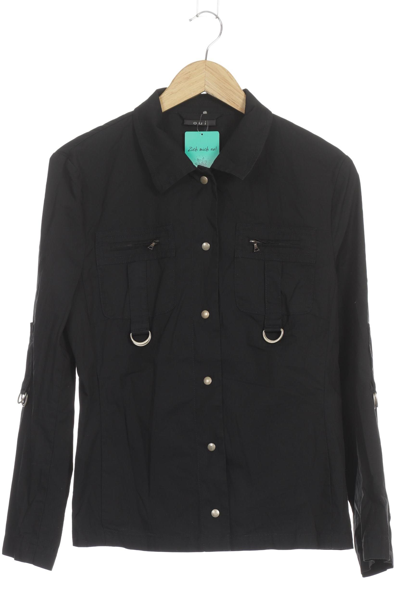 

Oui Damen Jacke, schwarz, Gr. 42