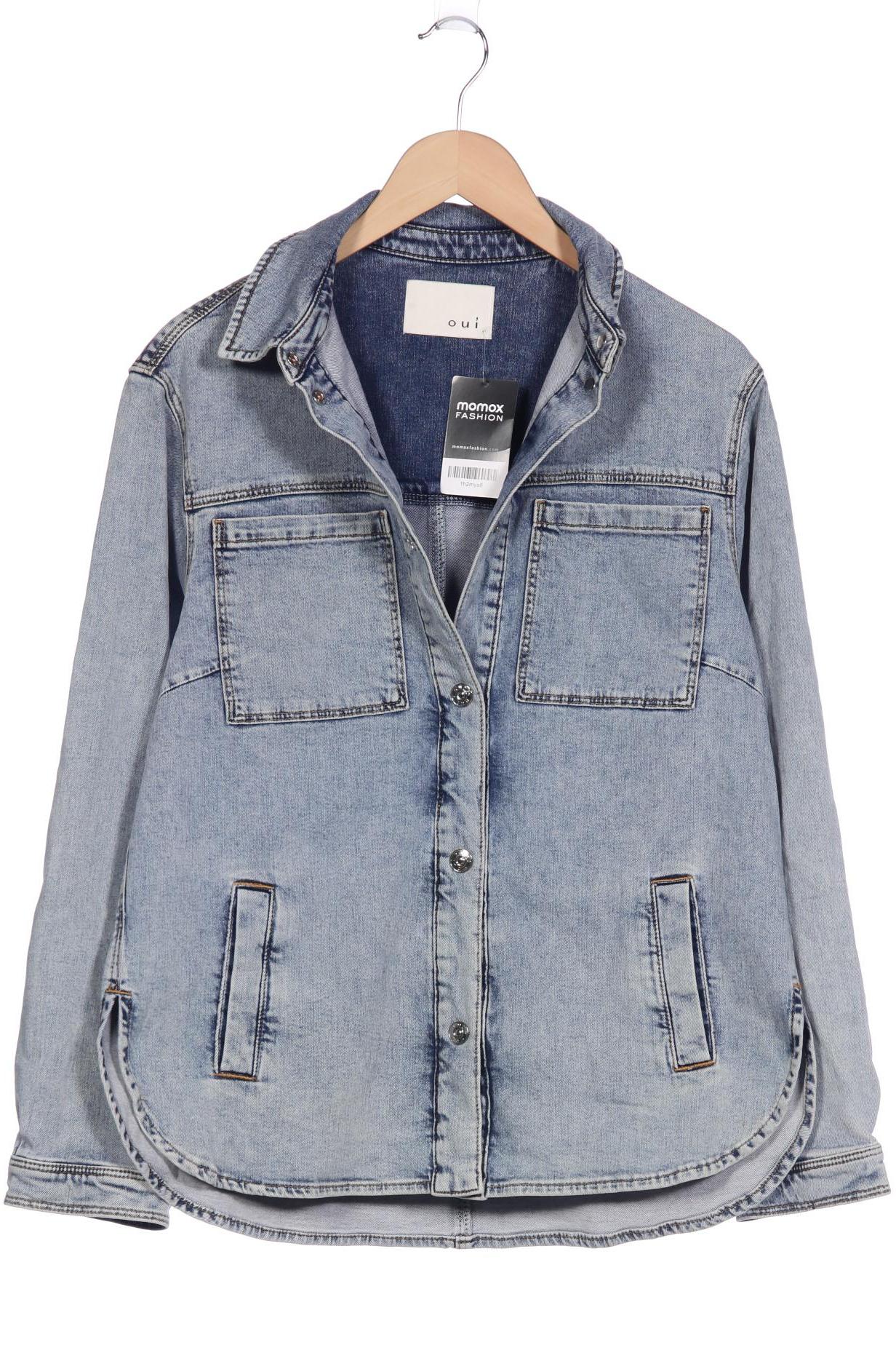 

Oui Damen Jacke, hellblau, Gr. 38