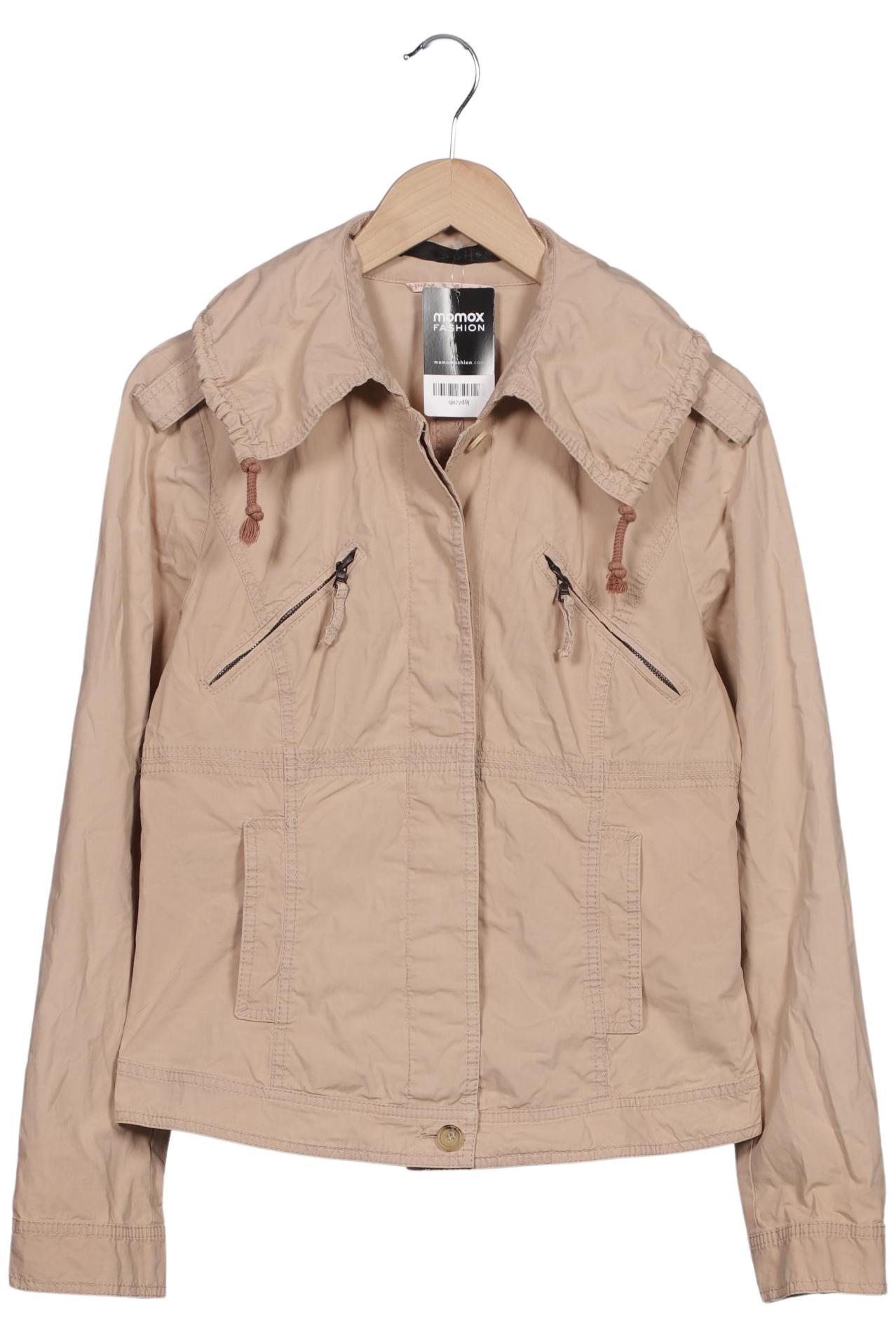 

Oui Damen Jacke, beige, Gr. 38