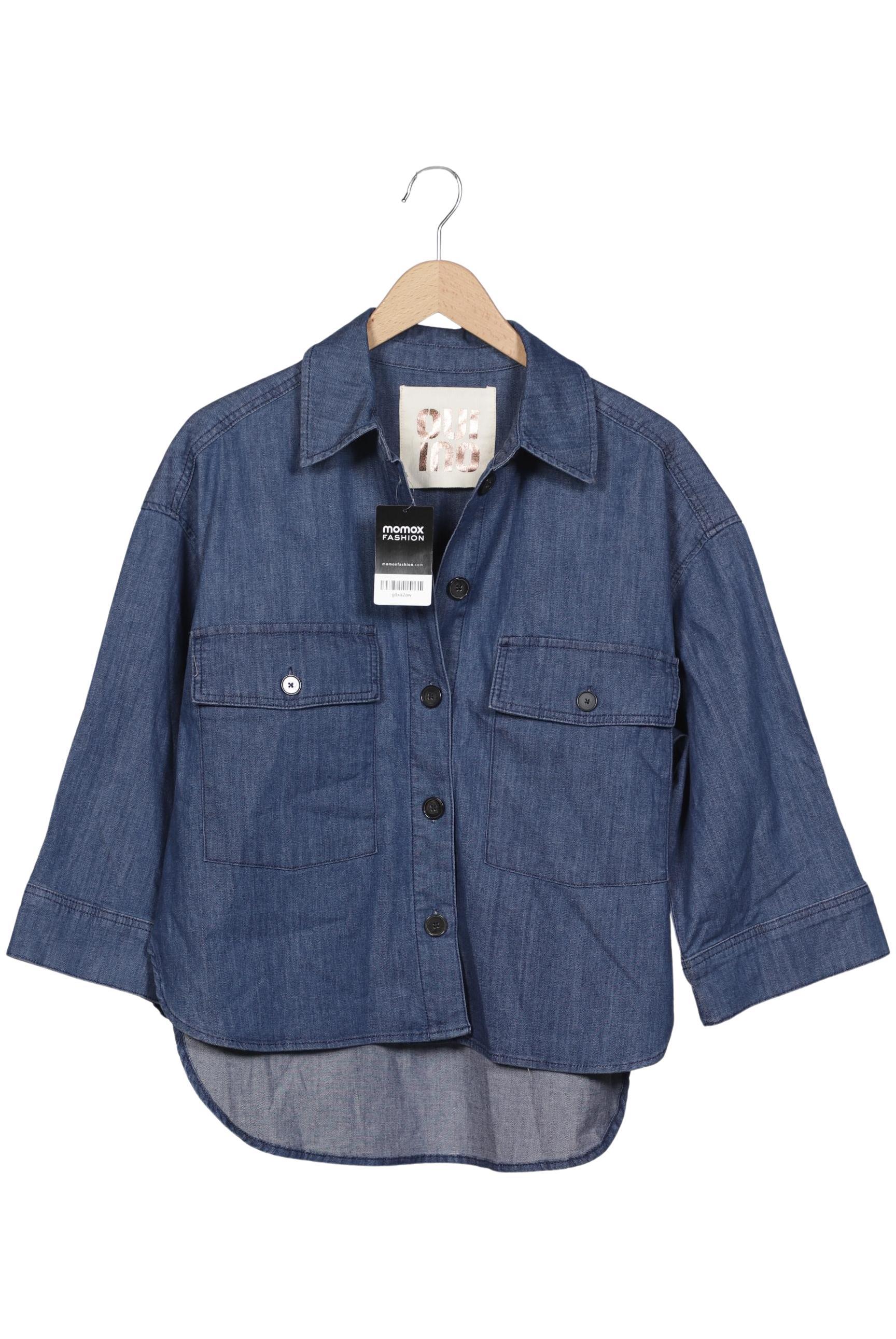 

Oui Damen Jacke, blau, Gr. 44