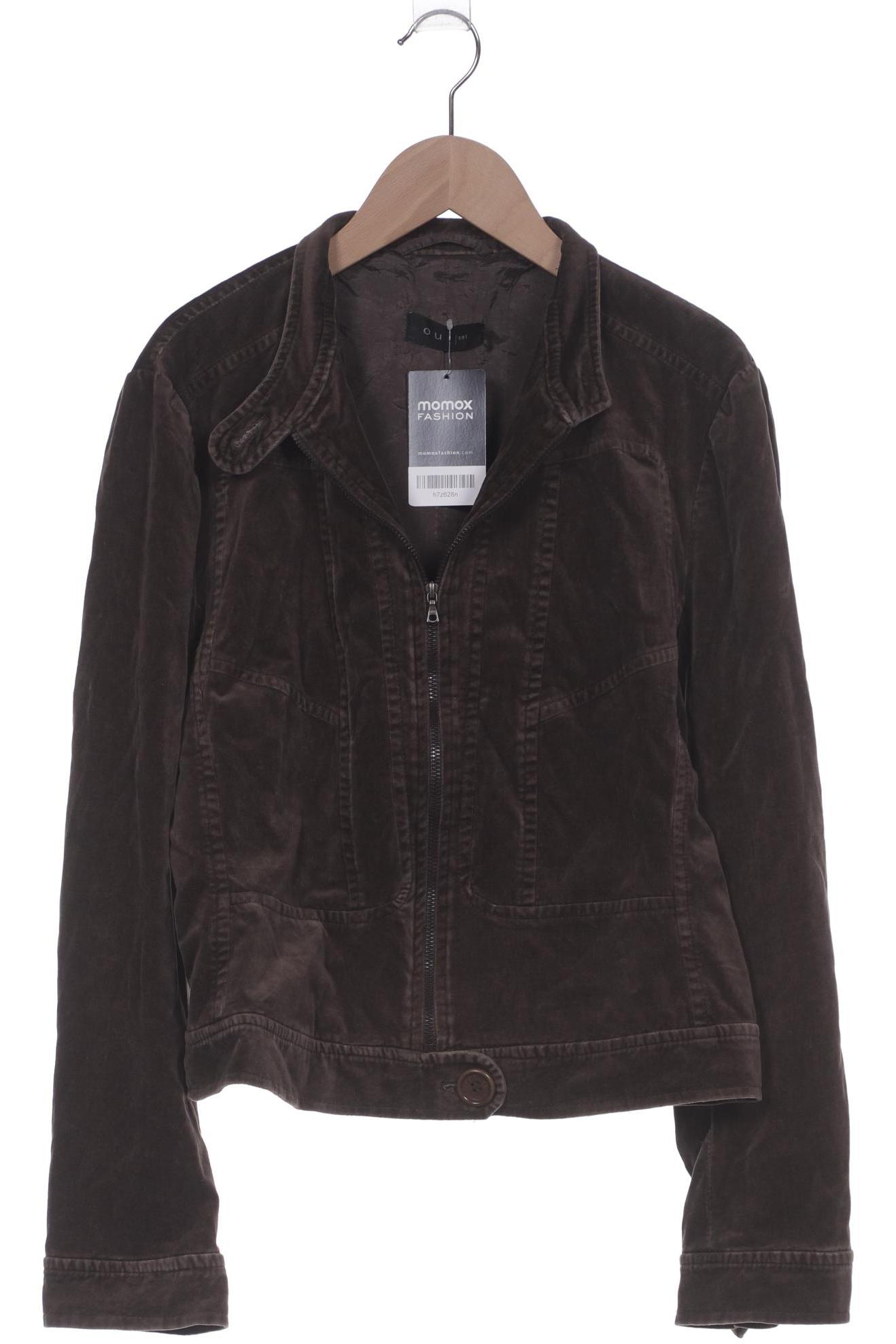 

Oui Damen Jacke, braun, Gr. 42