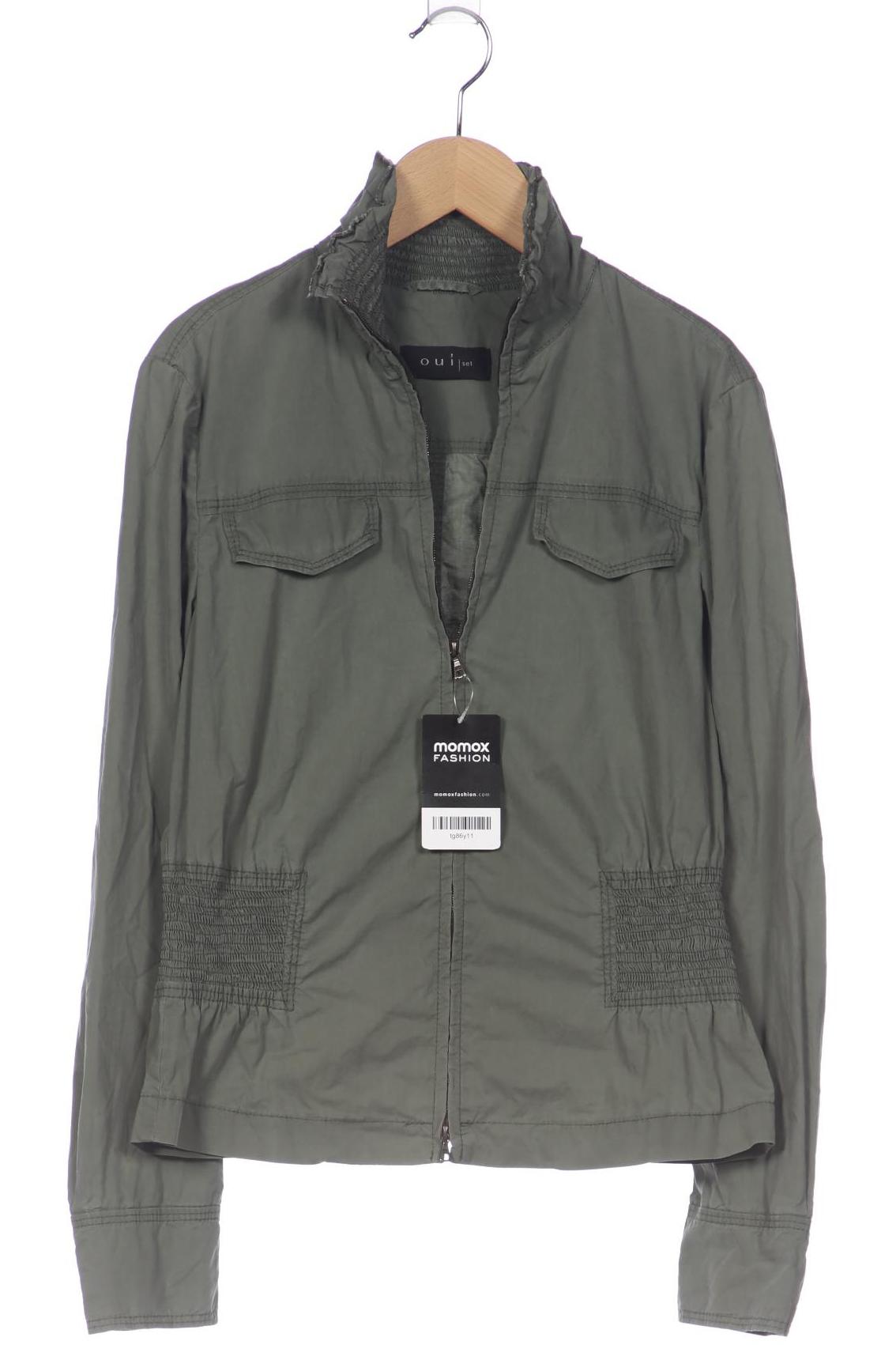 

Oui Damen Jacke, grün, Gr. 36