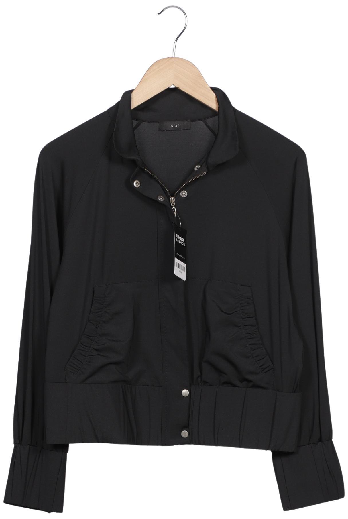 

Oui Damen Jacke, schwarz, Gr. 38