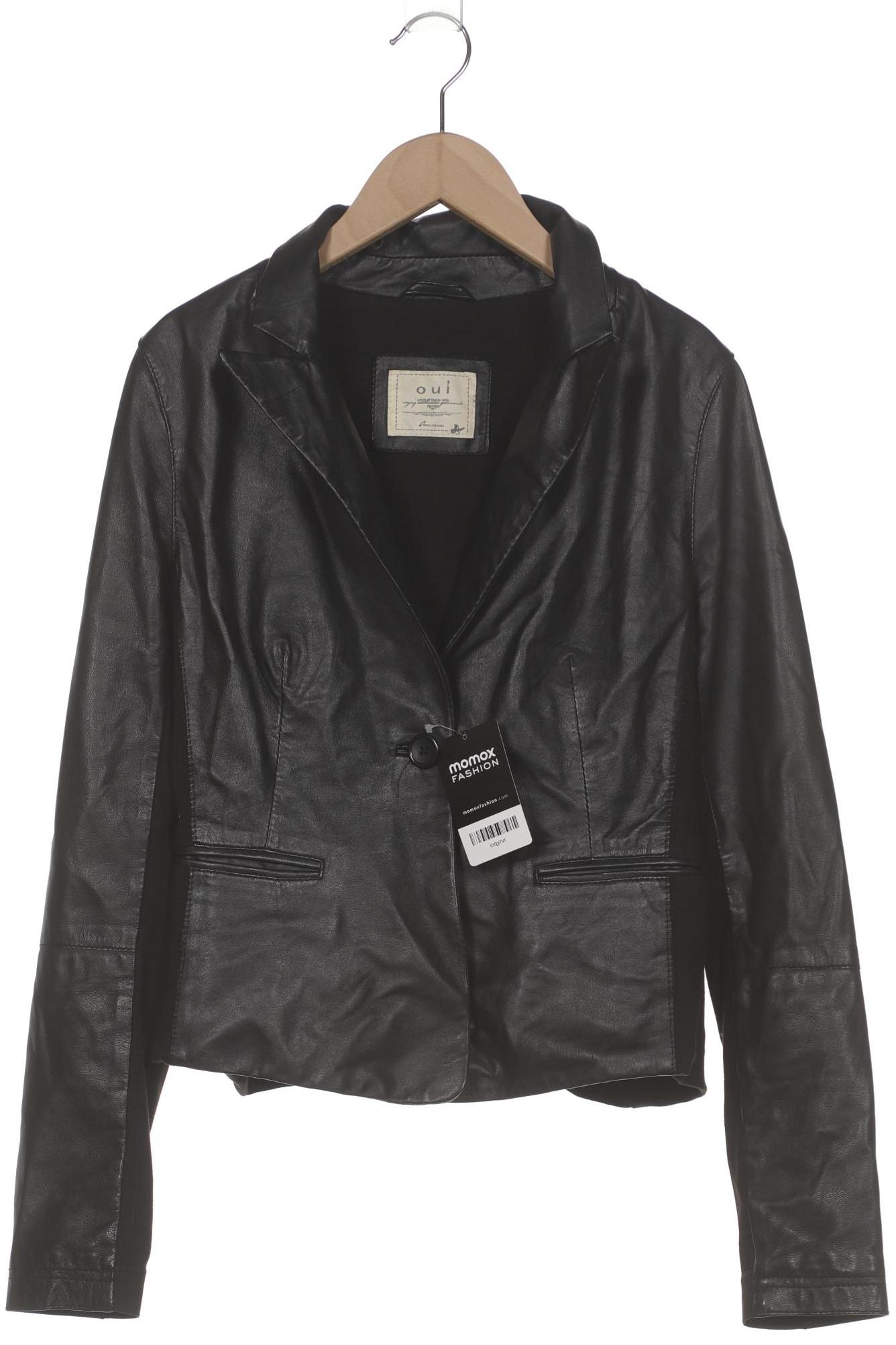 

Oui Damen Jacke, schwarz, Gr. 38