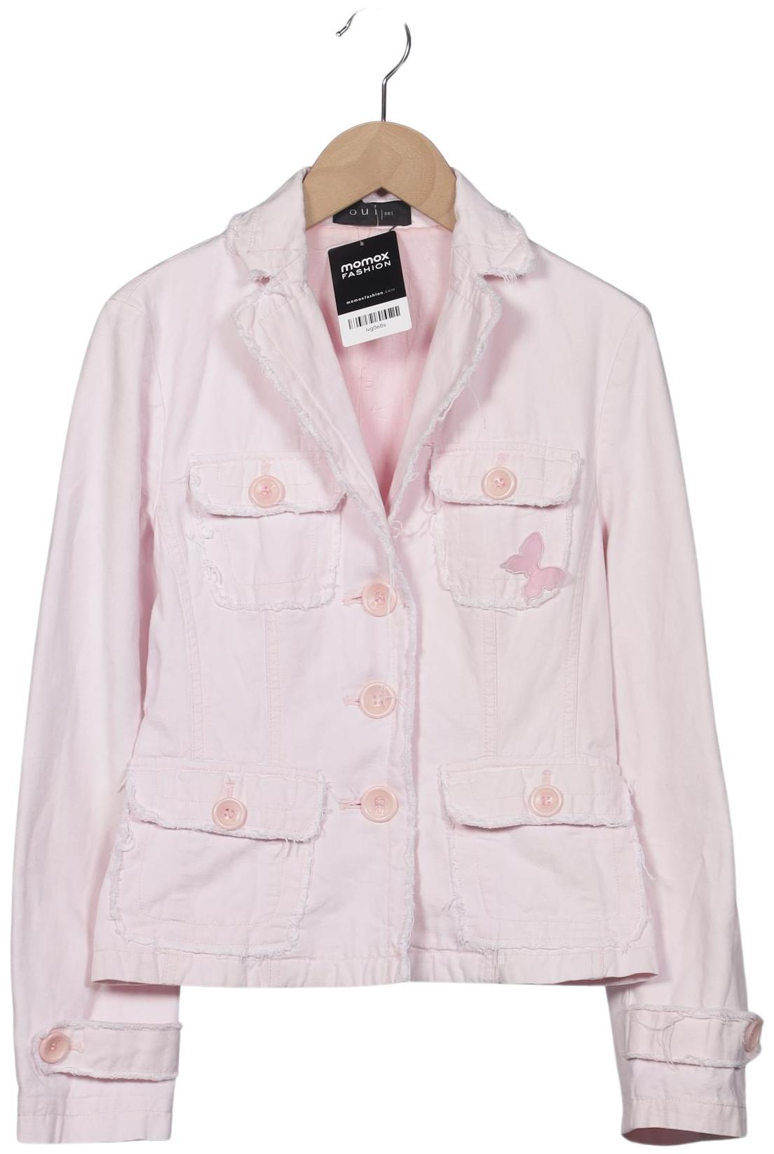 

Oui Damen Jacke, pink, Gr. 34