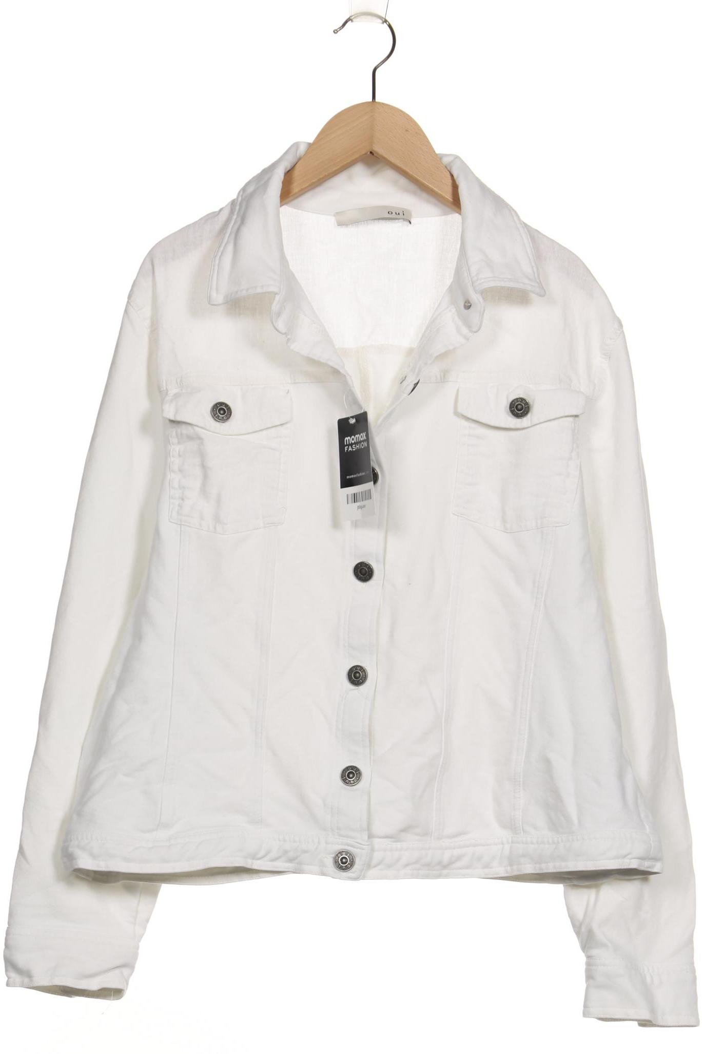 

Oui Damen Jacke, weiß, Gr. 44