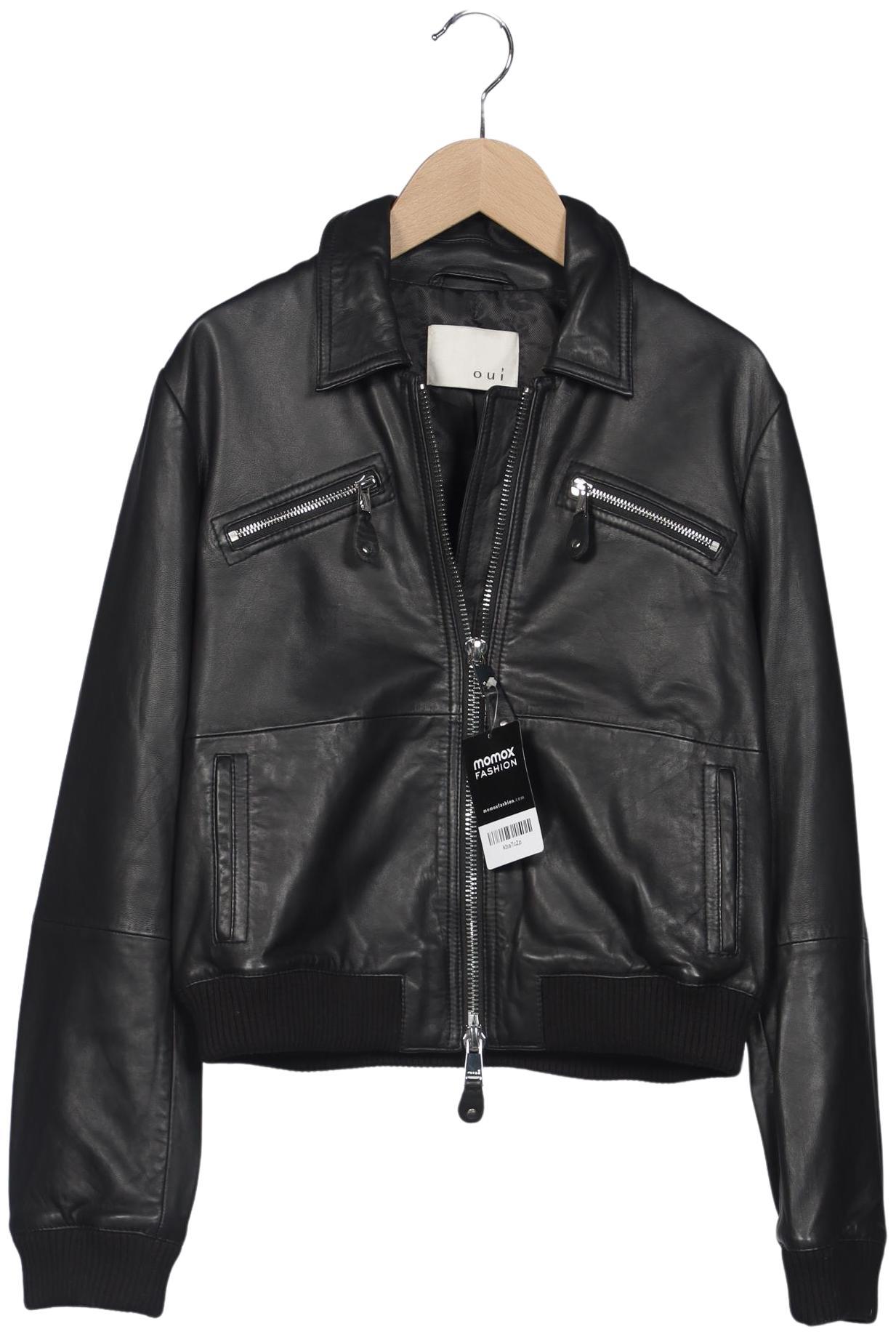 

Oui Damen Jacke, schwarz, Gr. 36