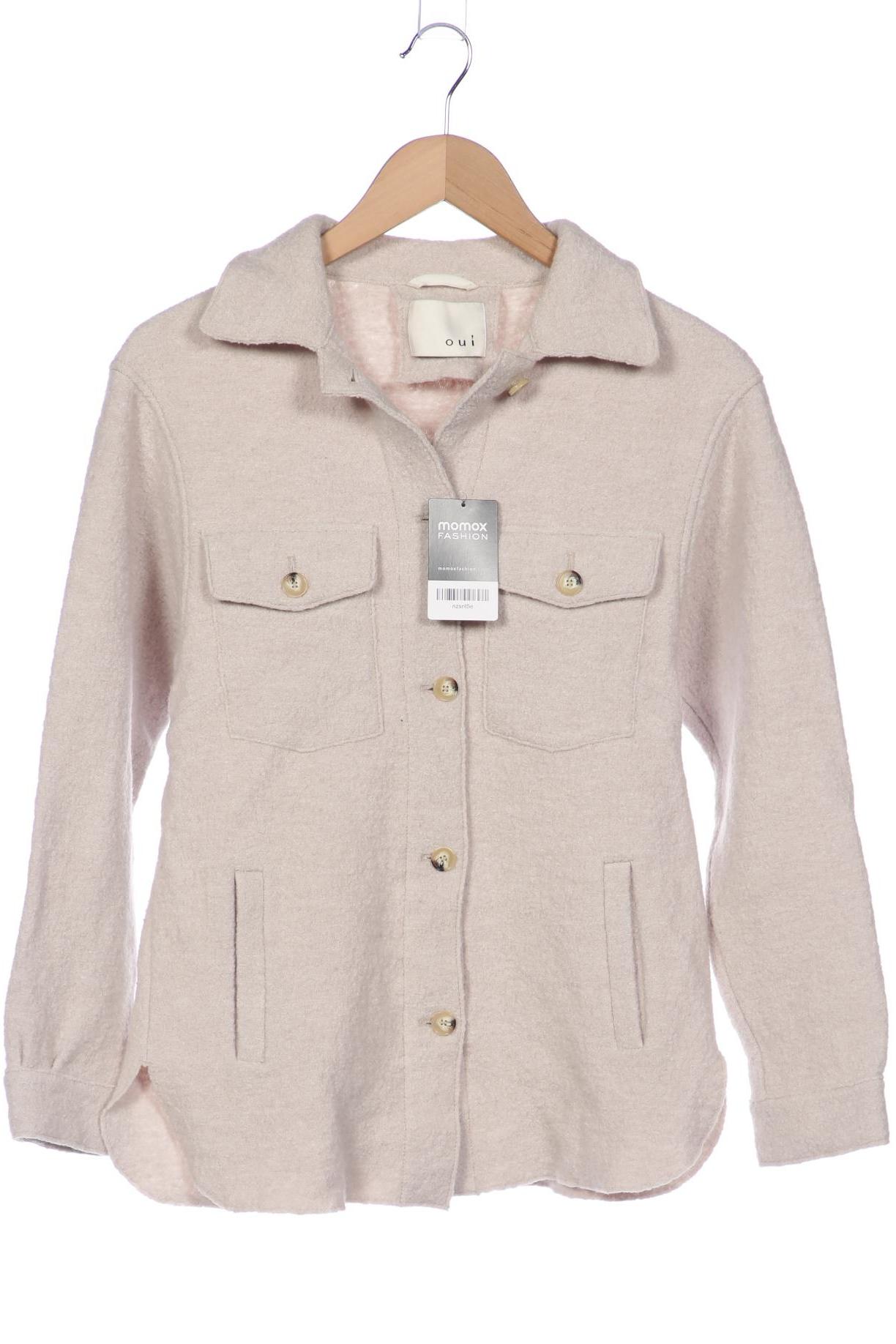 

Oui Damen Jacke, beige, Gr. 38