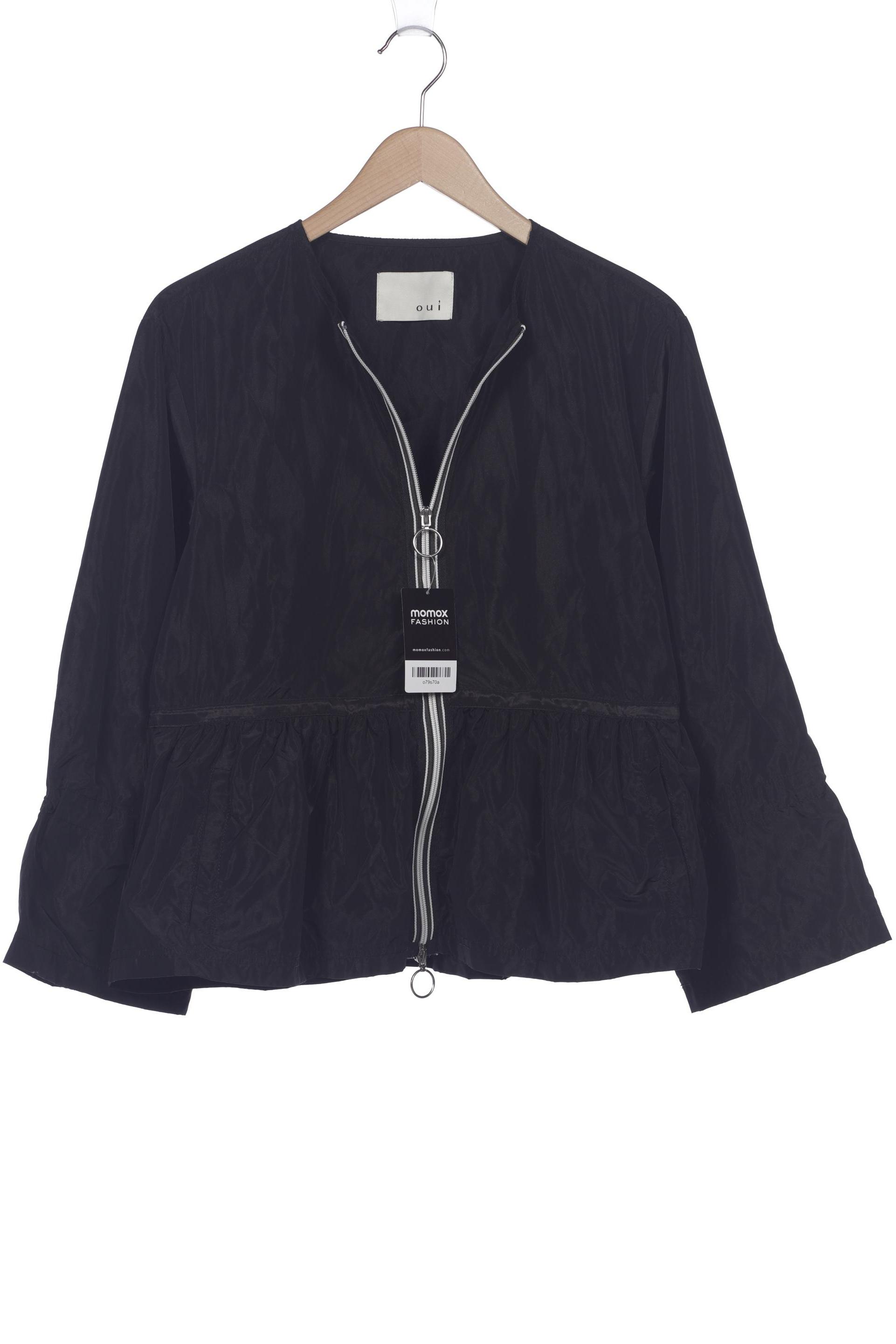 

Oui Damen Jacke, schwarz