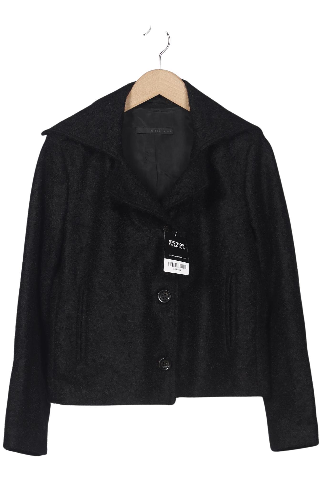 

Oui Damen Jacke, schwarz, Gr. 38