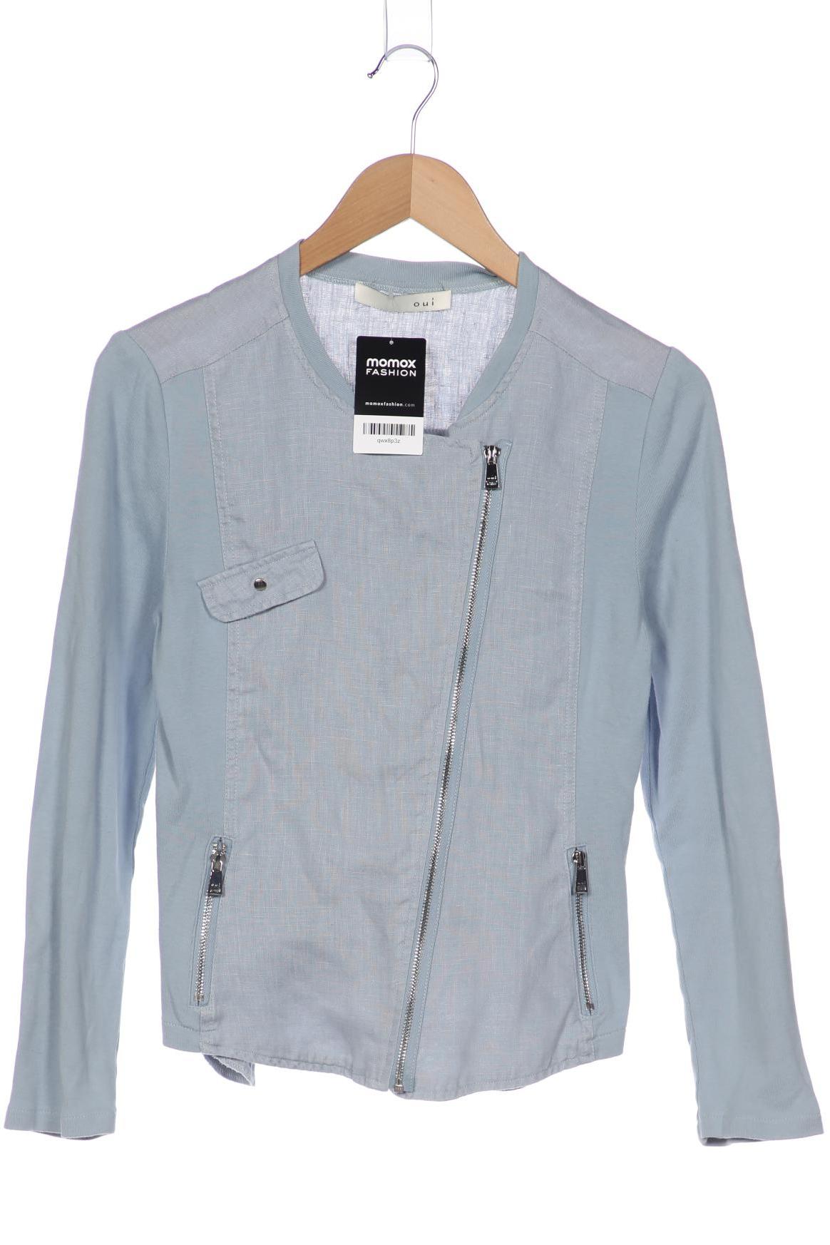 

Oui Damen Jacke, hellblau, Gr. 36