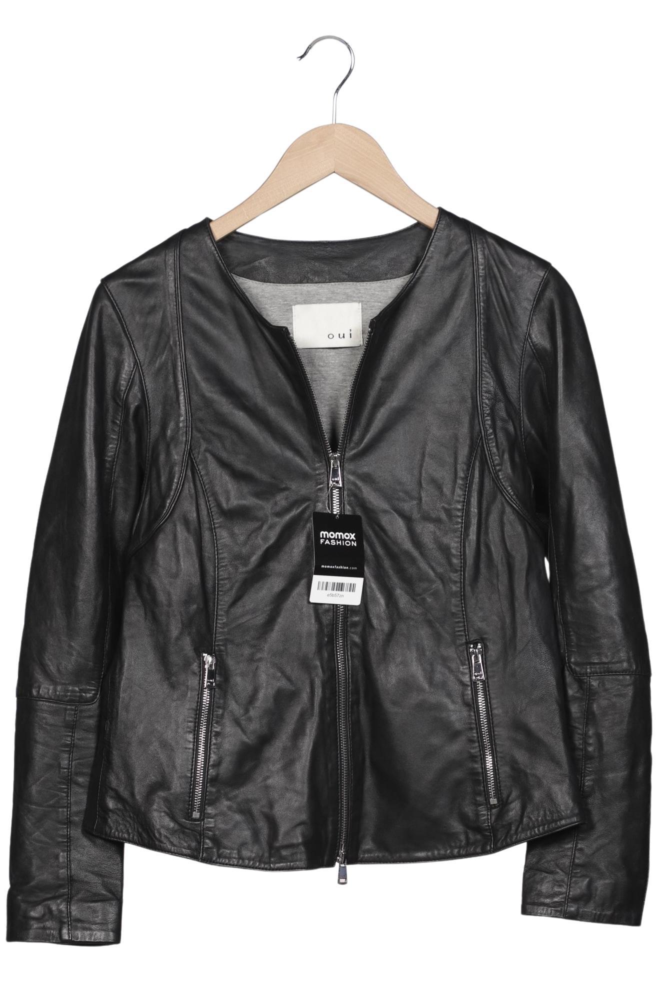 

Oui Damen Jacke, schwarz, Gr. 40