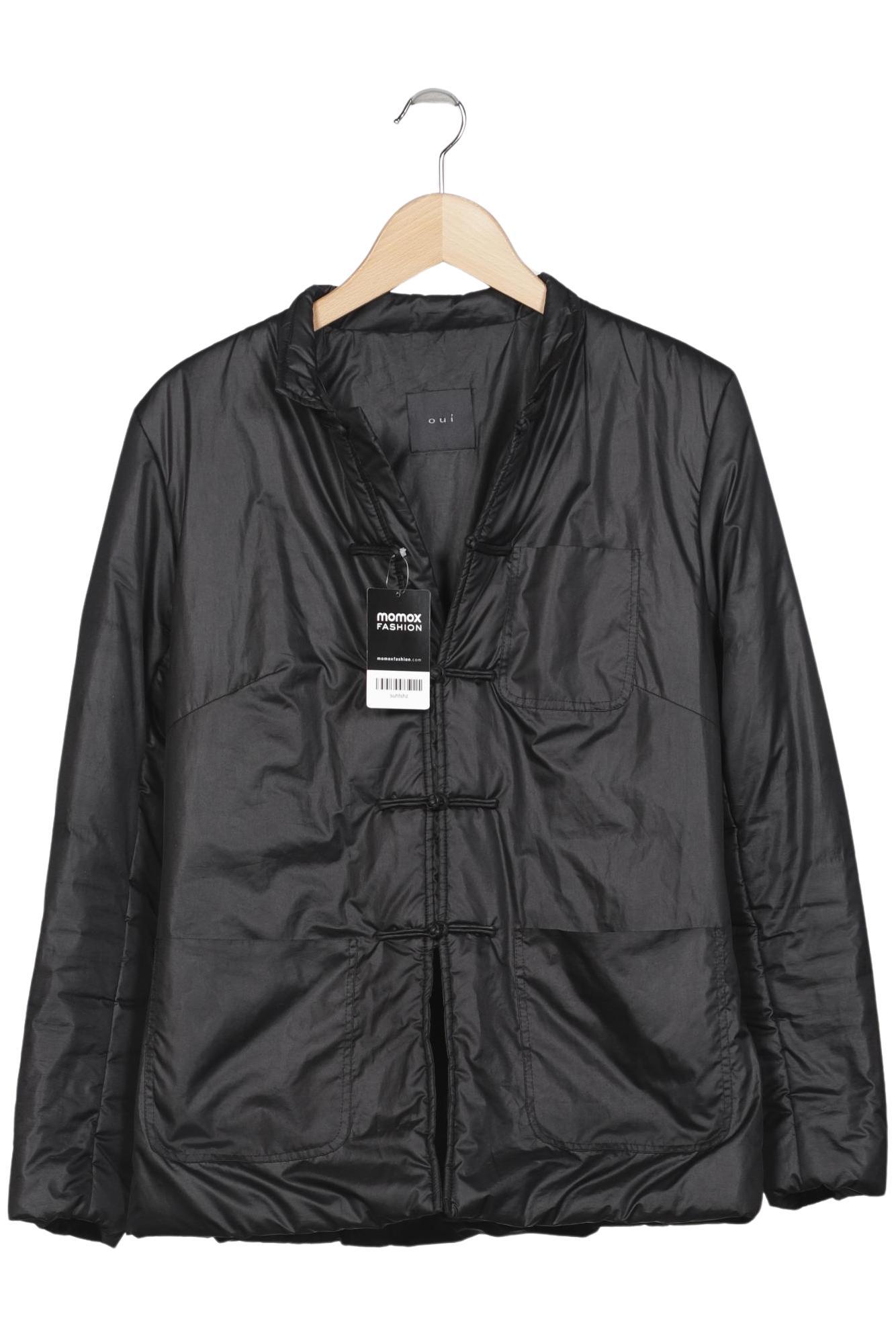 

Oui Damen Jacke, schwarz, Gr. 38