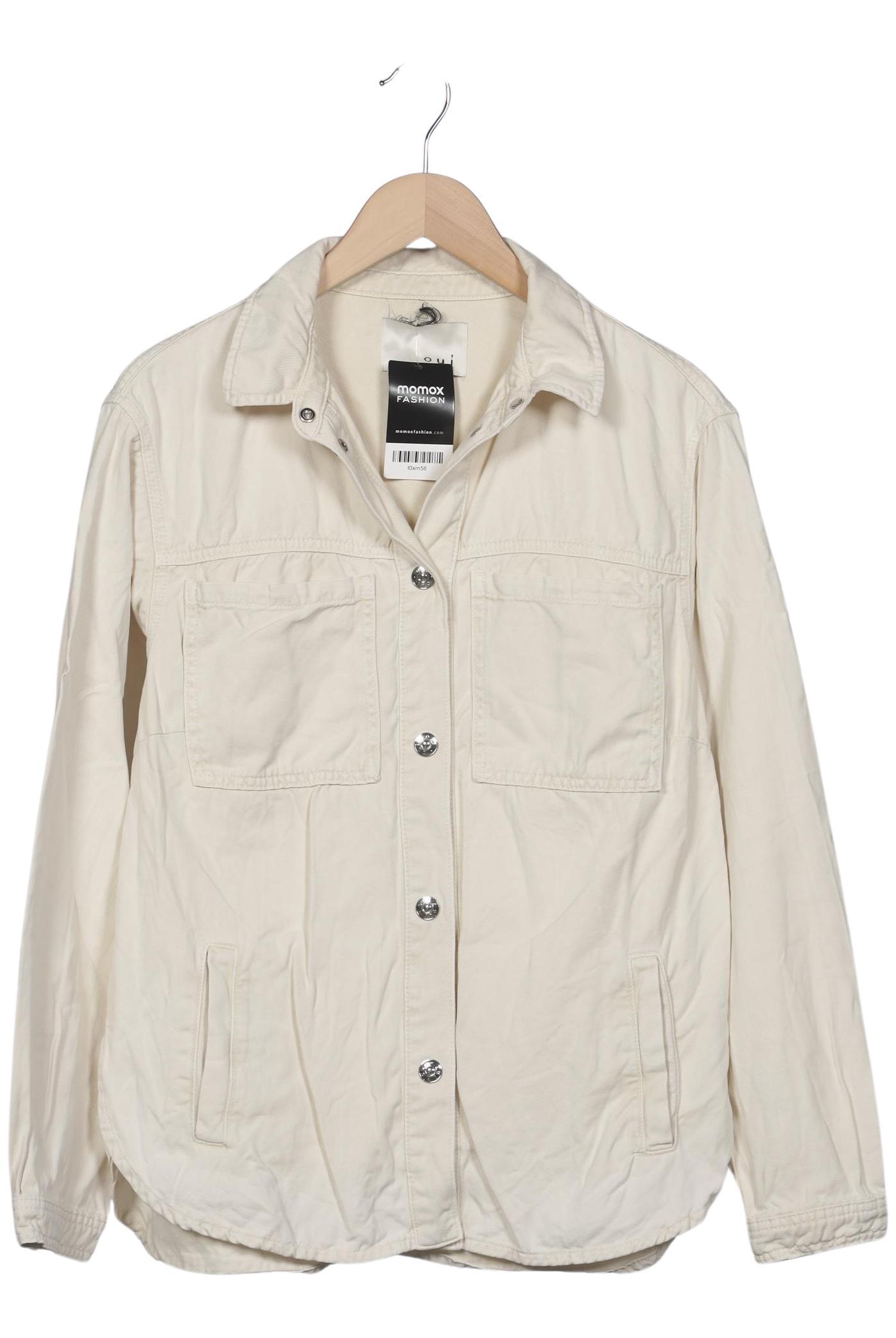 

Oui Damen Jacke, beige, Gr. 42