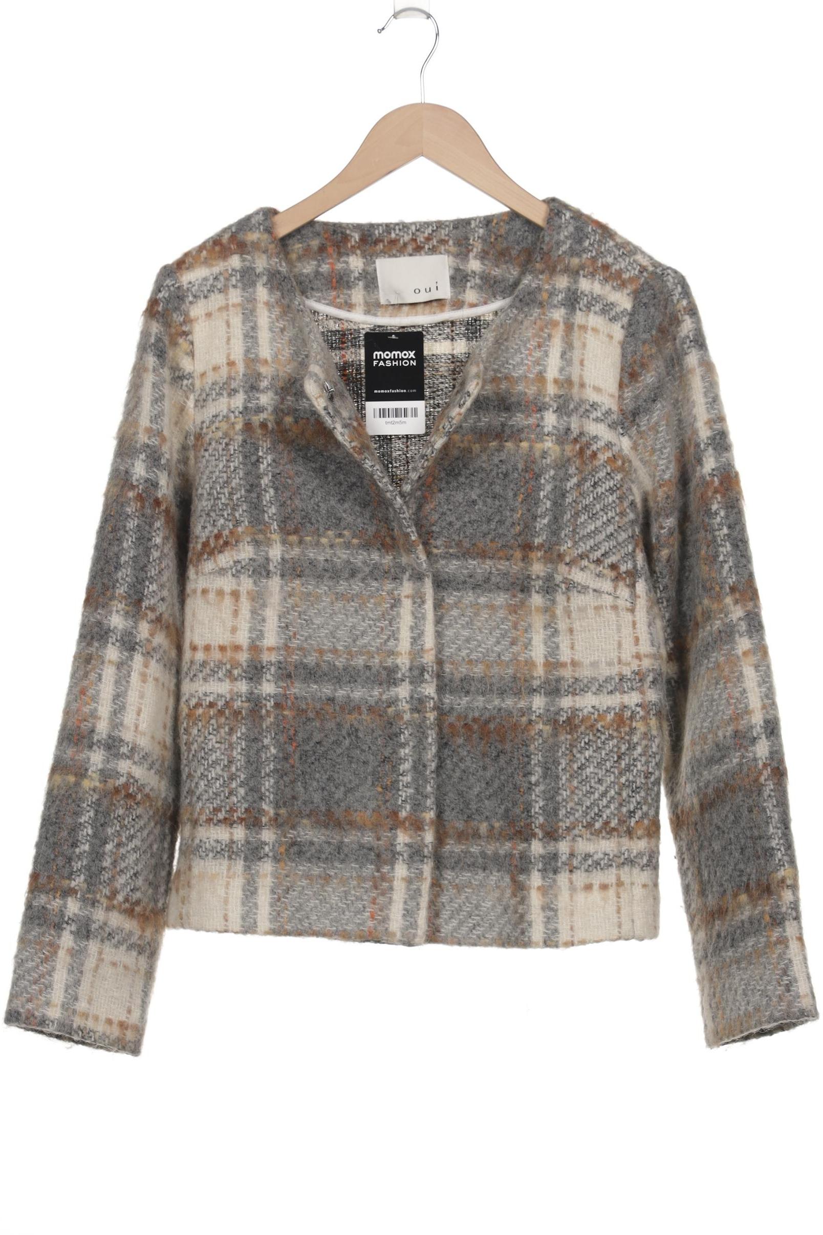 

Oui Damen Jacke, grau, Gr. 42