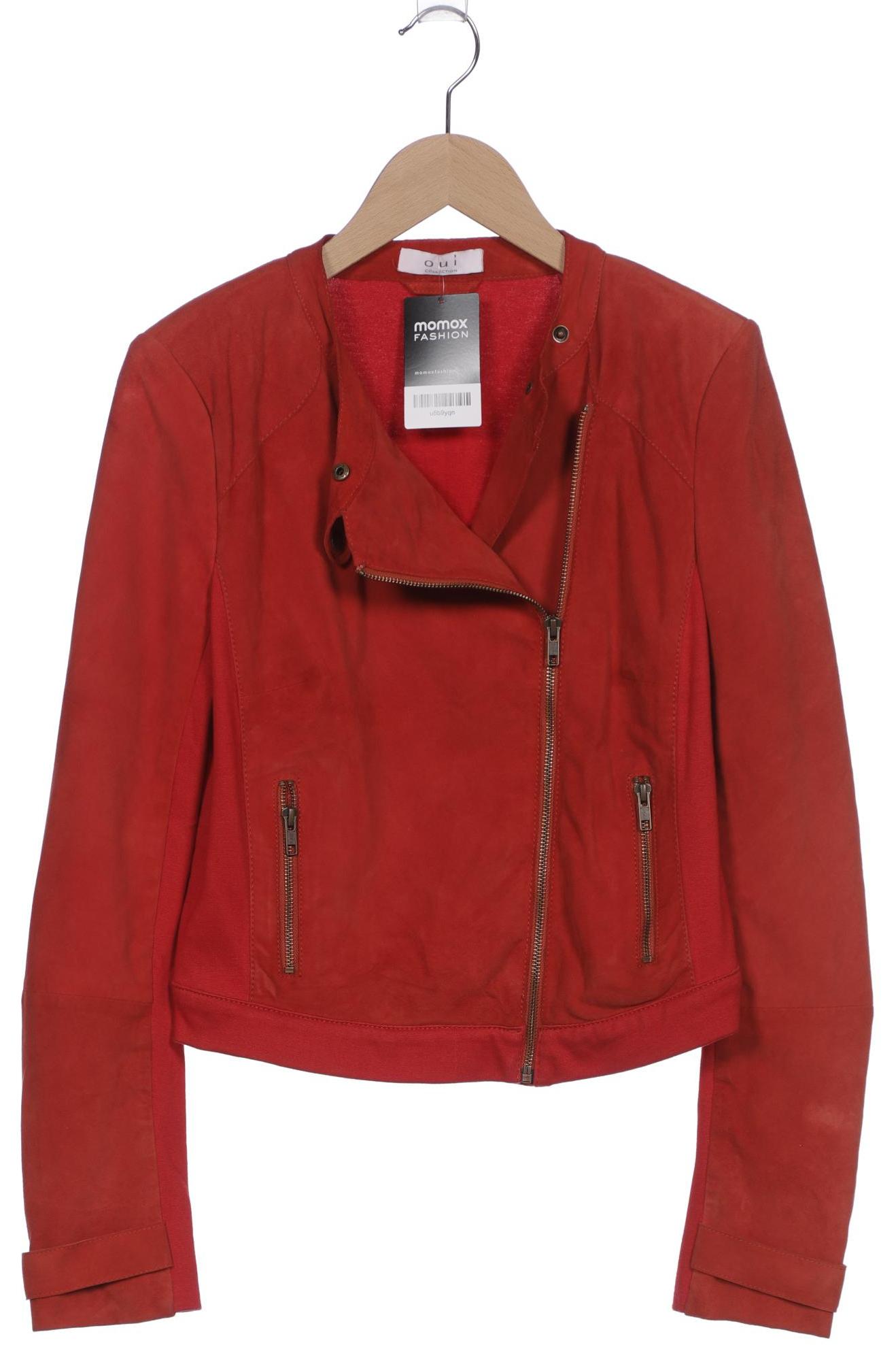 

Oui Damen Jacke, rot, Gr. 36