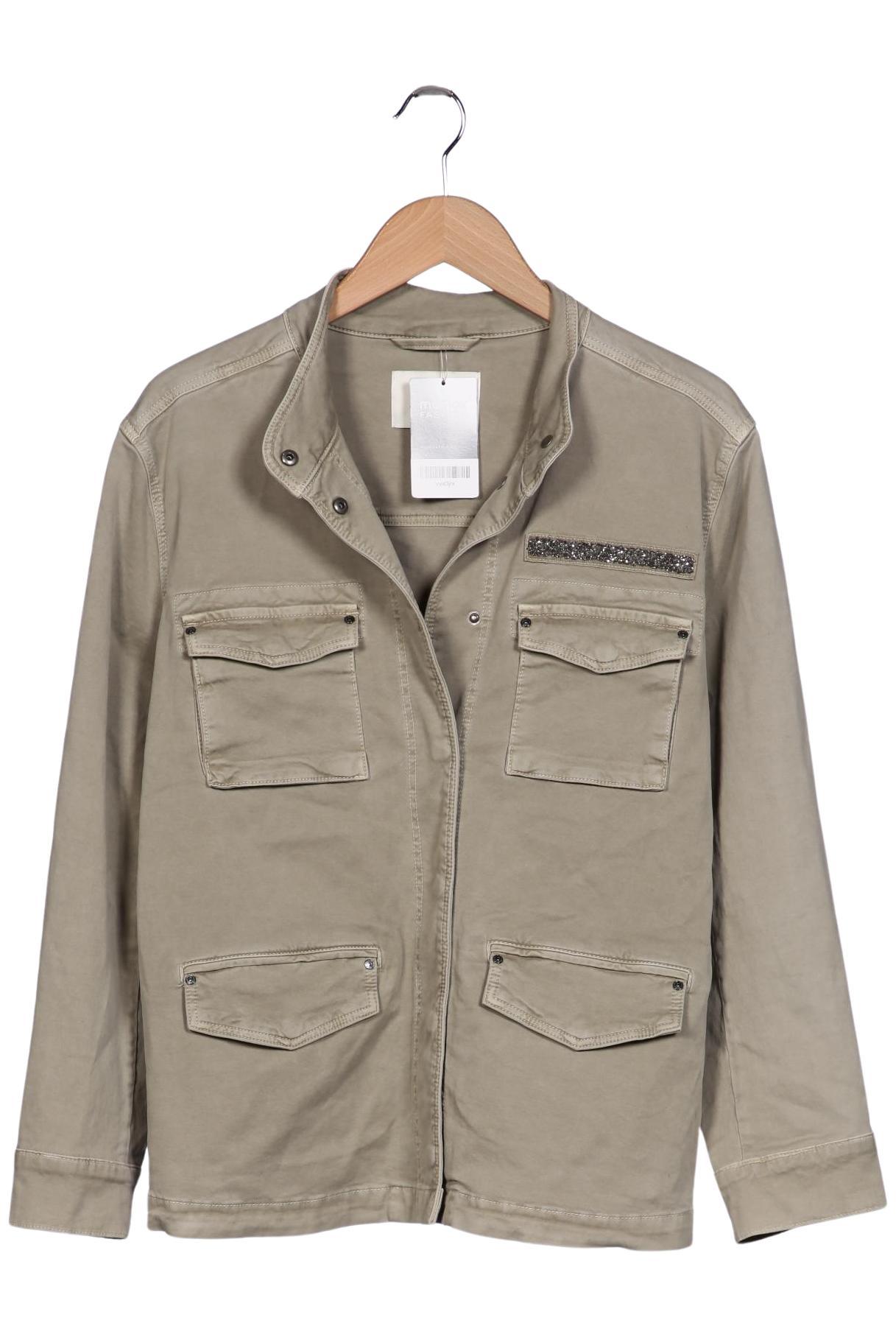 

Oui Damen Jacke, beige, Gr. 42