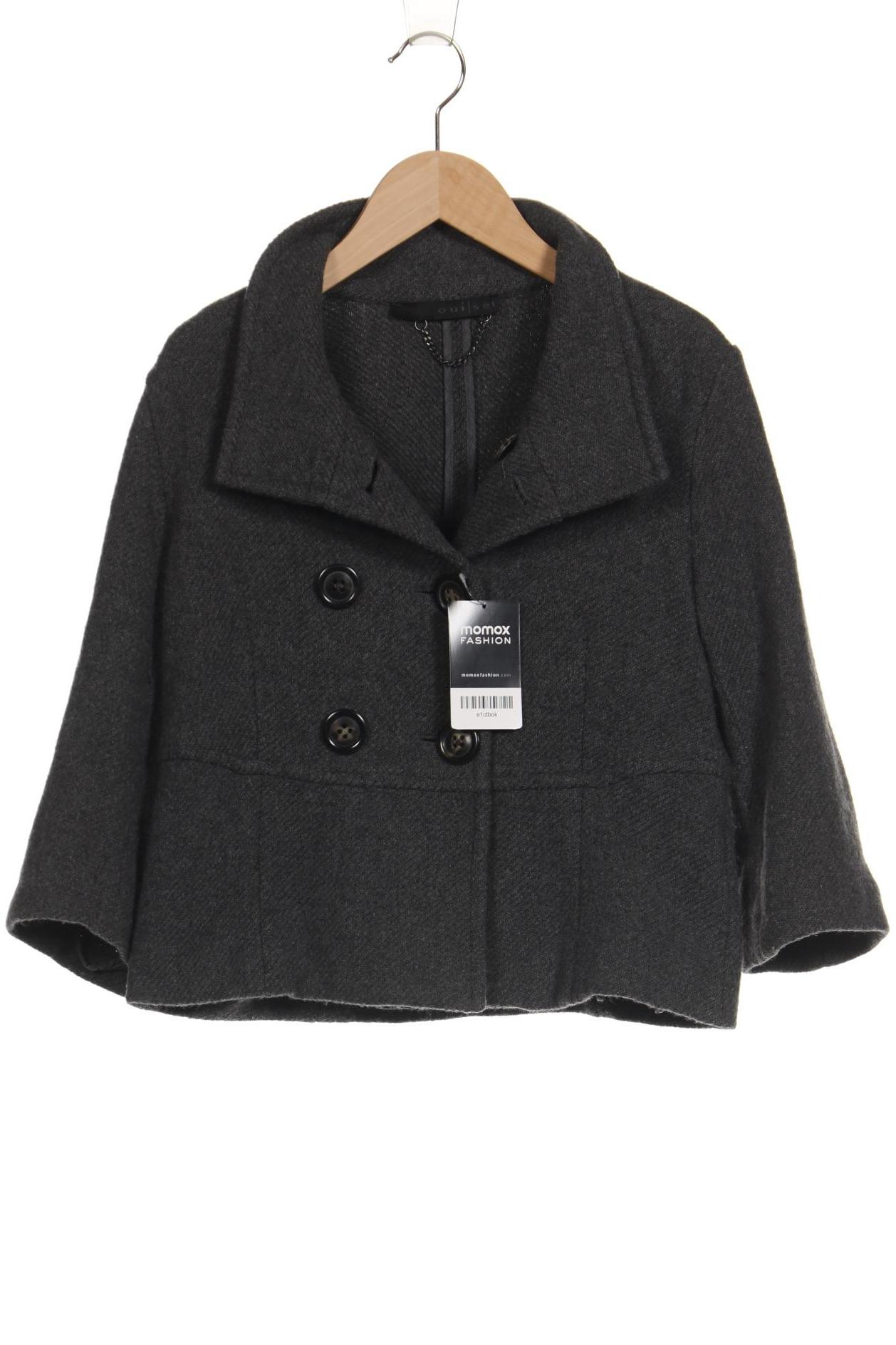 

Oui Damen Jacke, grau, Gr. 36
