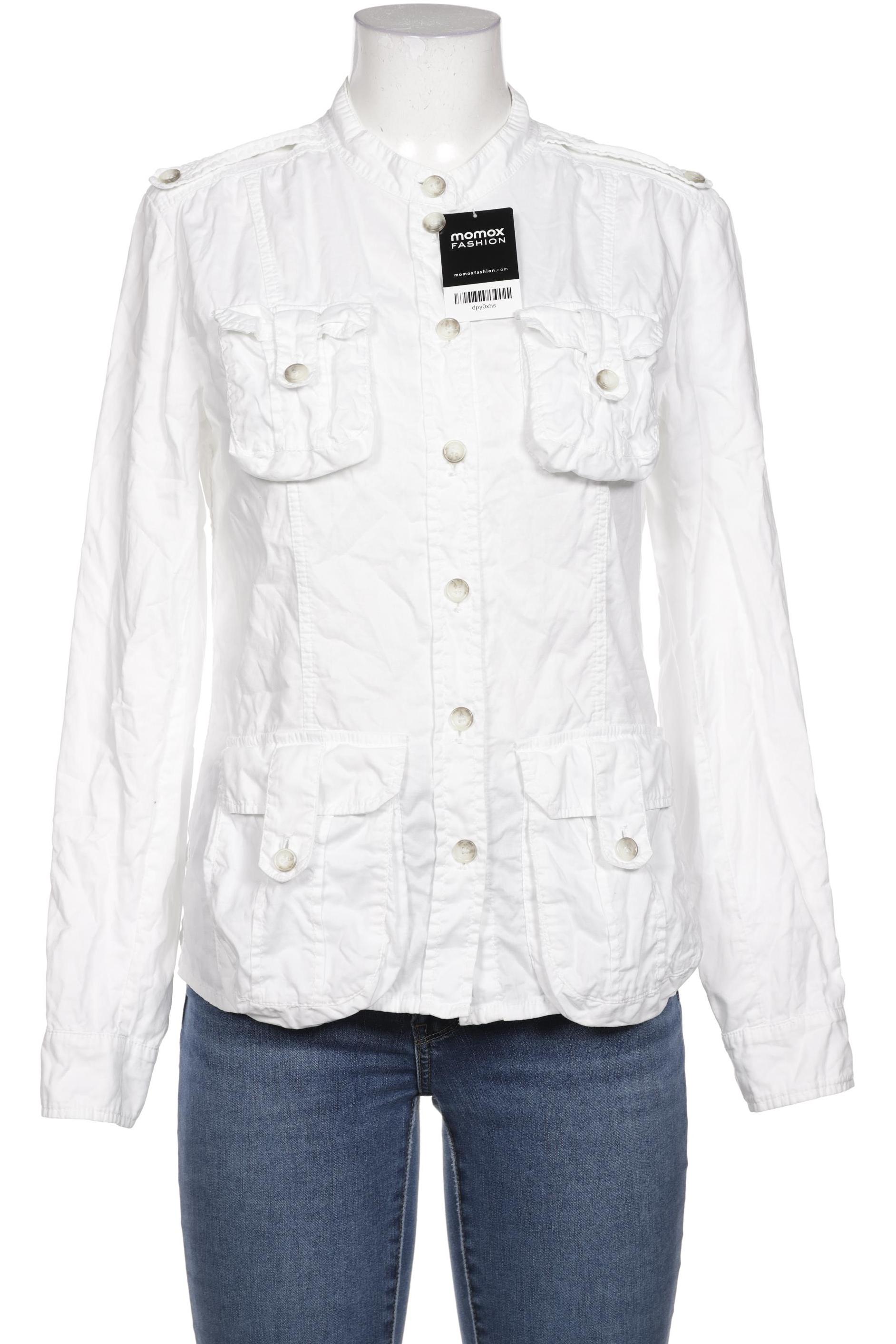 

Oui Damen Jacke, weiß, Gr. 38