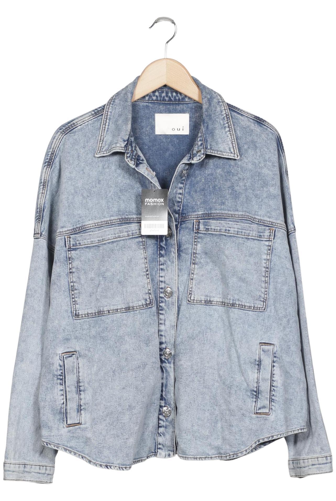 

Oui Damen Jacke, hellblau, Gr. 42