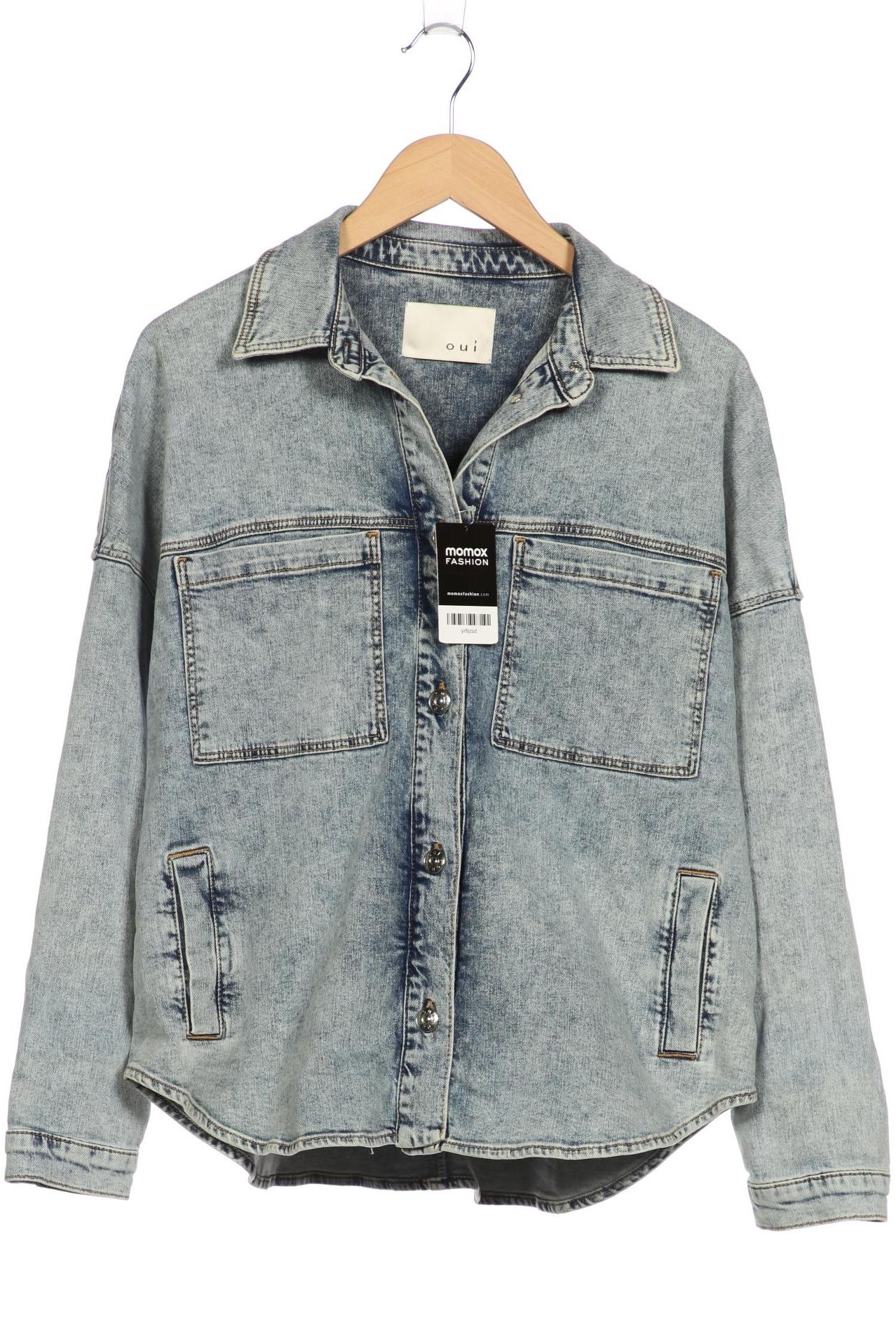 

Oui Damen Jacke, hellblau, Gr. 38