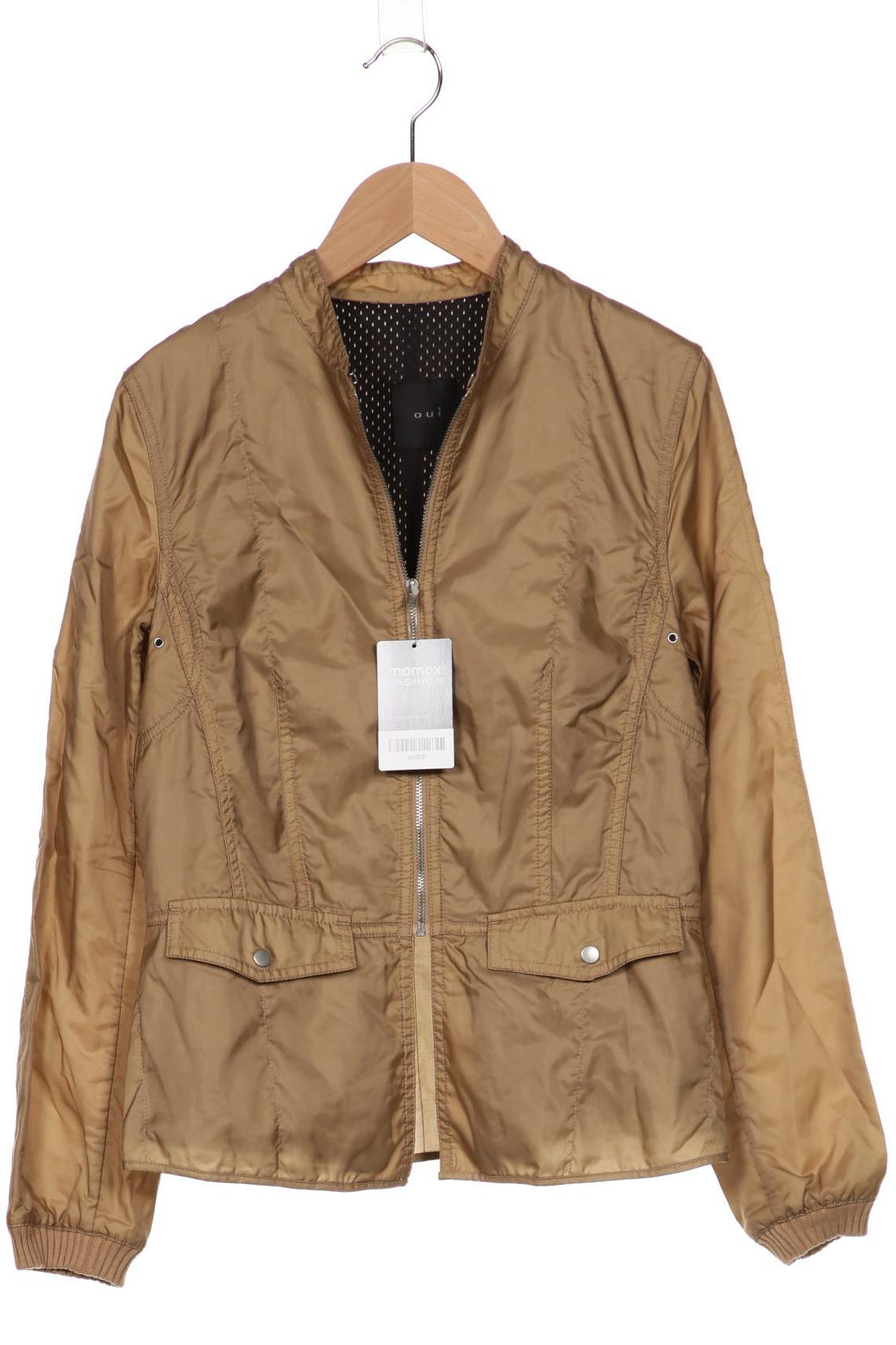 

Oui Damen Jacke, beige, Gr. 36