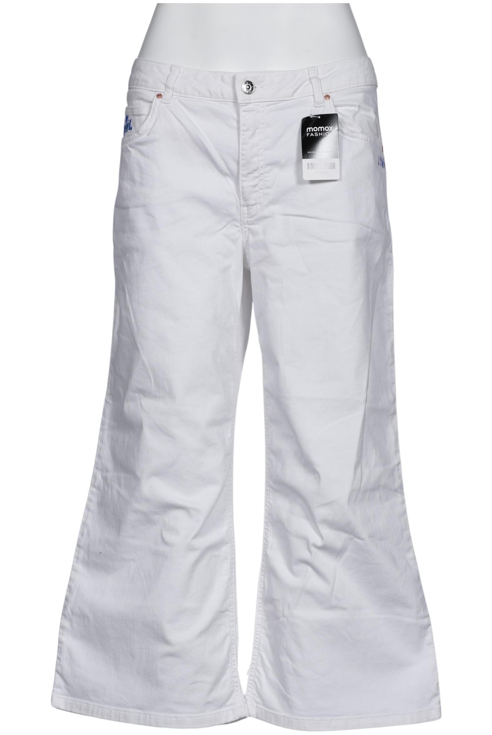 

Oui Damen Jeans, weiß, Gr. 42