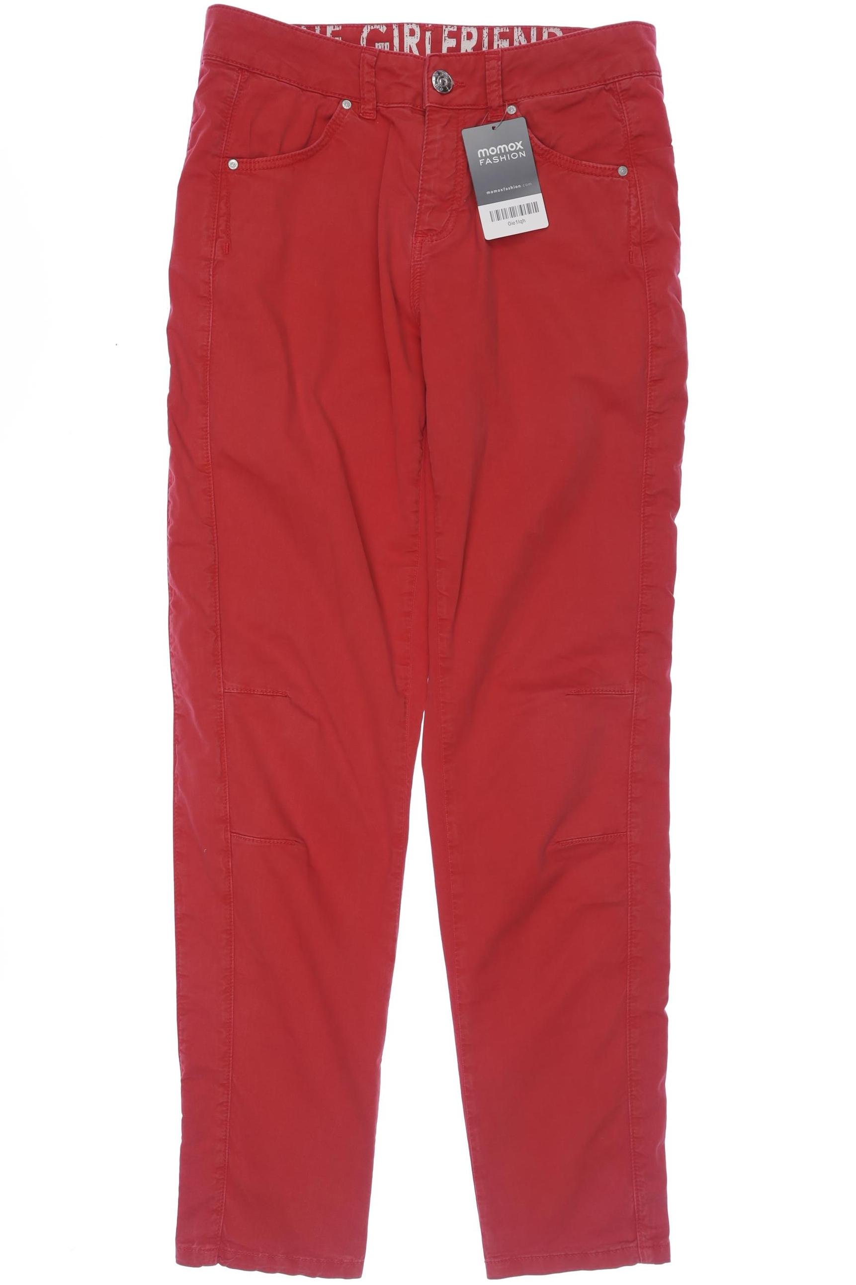 

Oui Damen Jeans, rot, Gr. 36